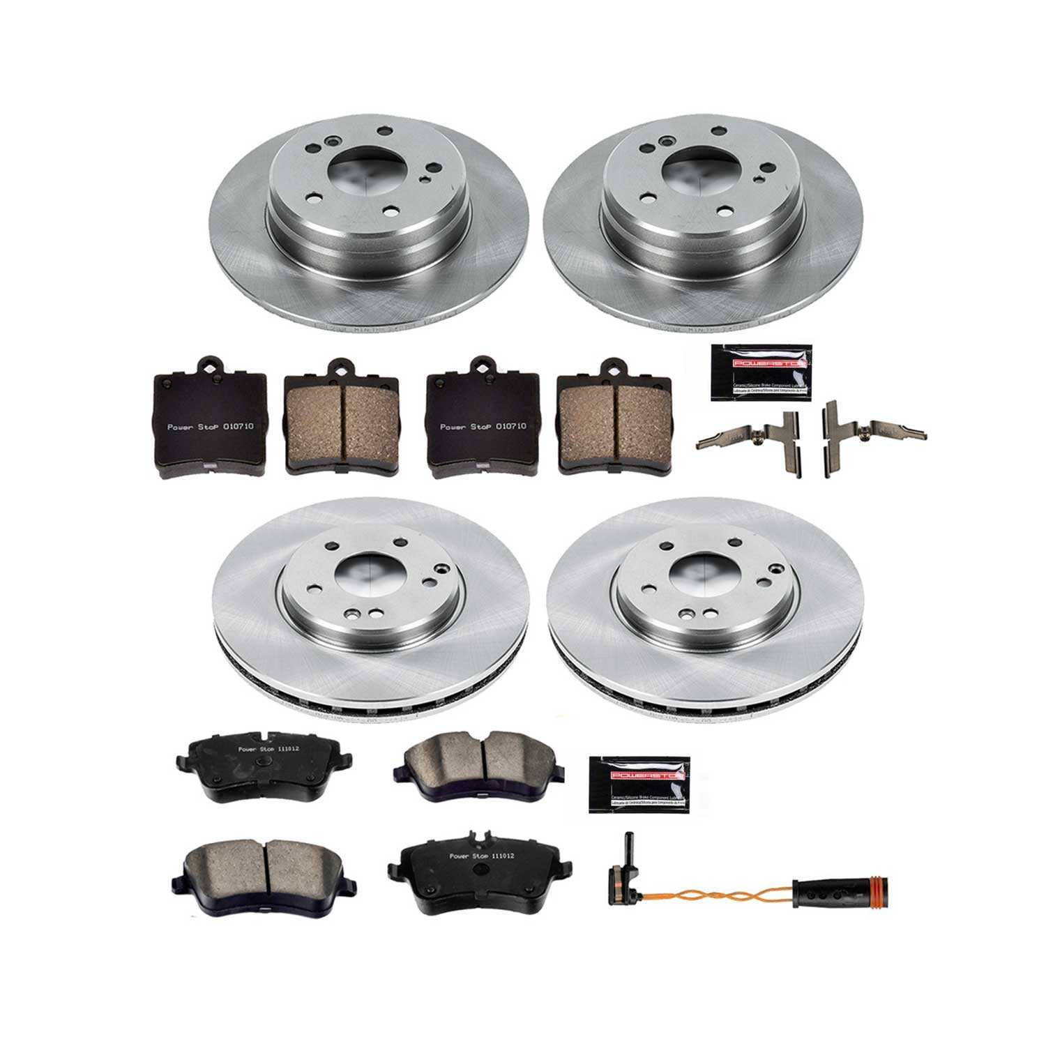 Power Stop 06-08 Mercedes-Benz SLK280 Front & Rear Autospecialty Brake Kit
