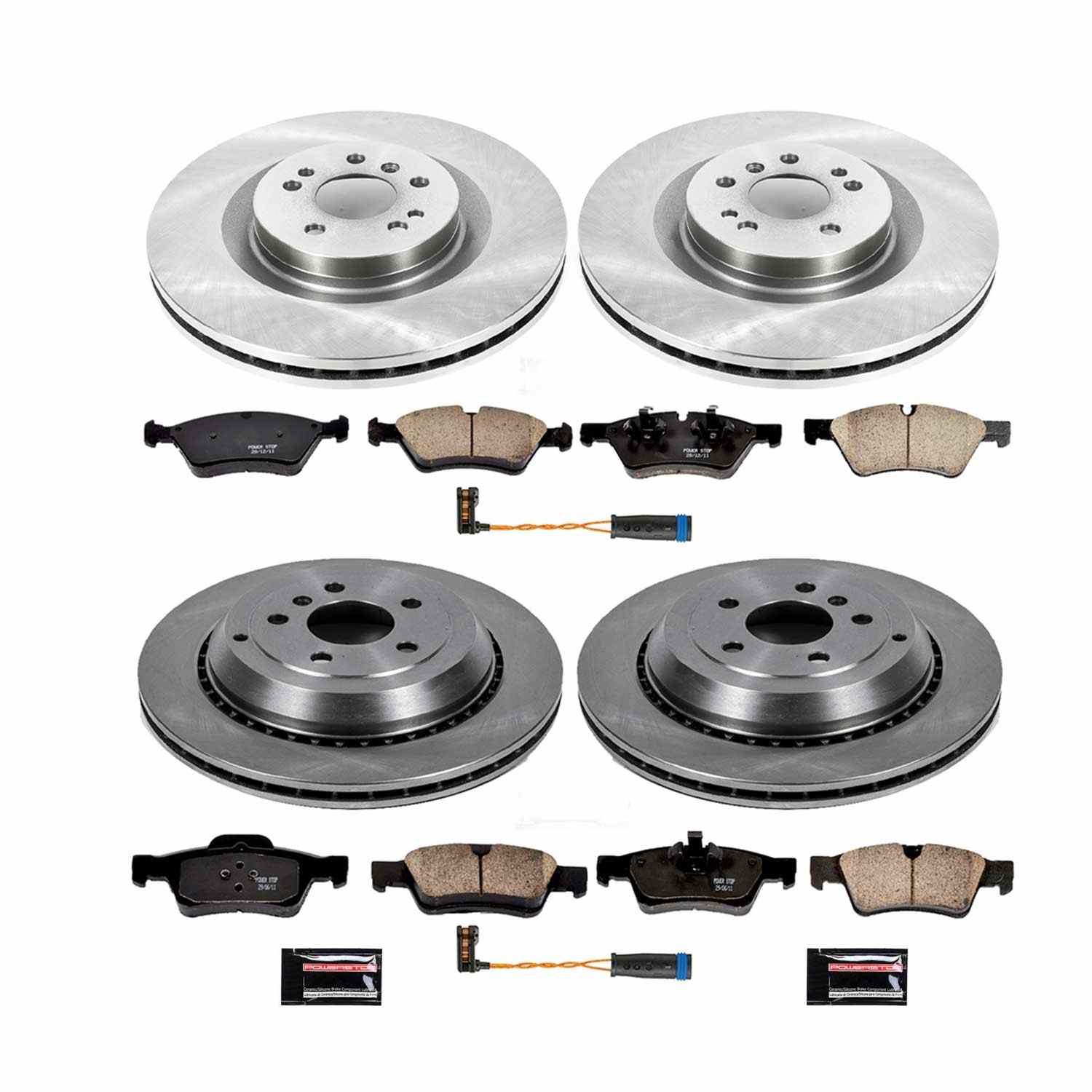 Power Stop 05-06 Mercedes-Benz G55 AMG Front & Rear Autospecialty Brake Kit