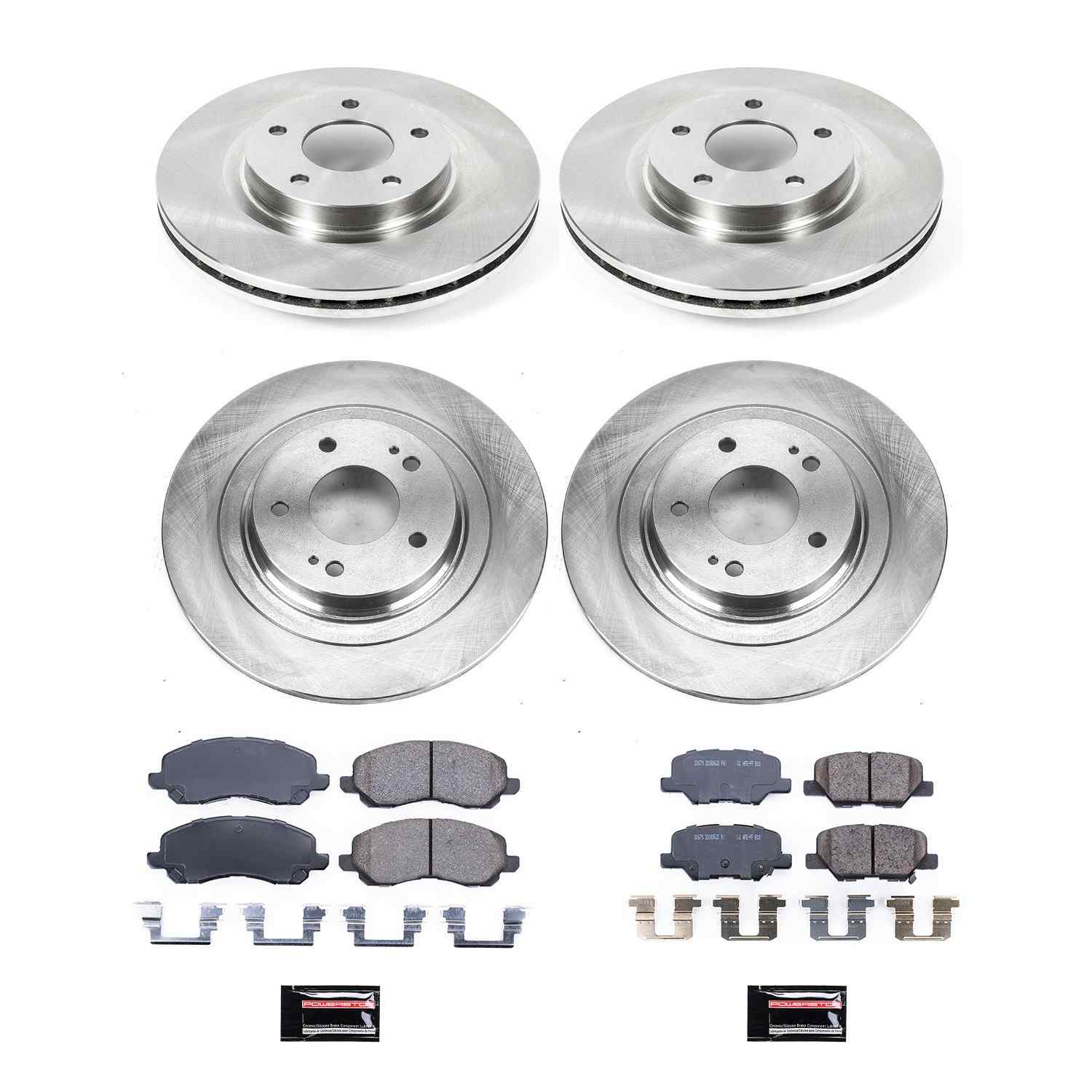 Power Stop 14-18 Mitsubishi Outlander Front & Rear Autospecialty Brake Kit