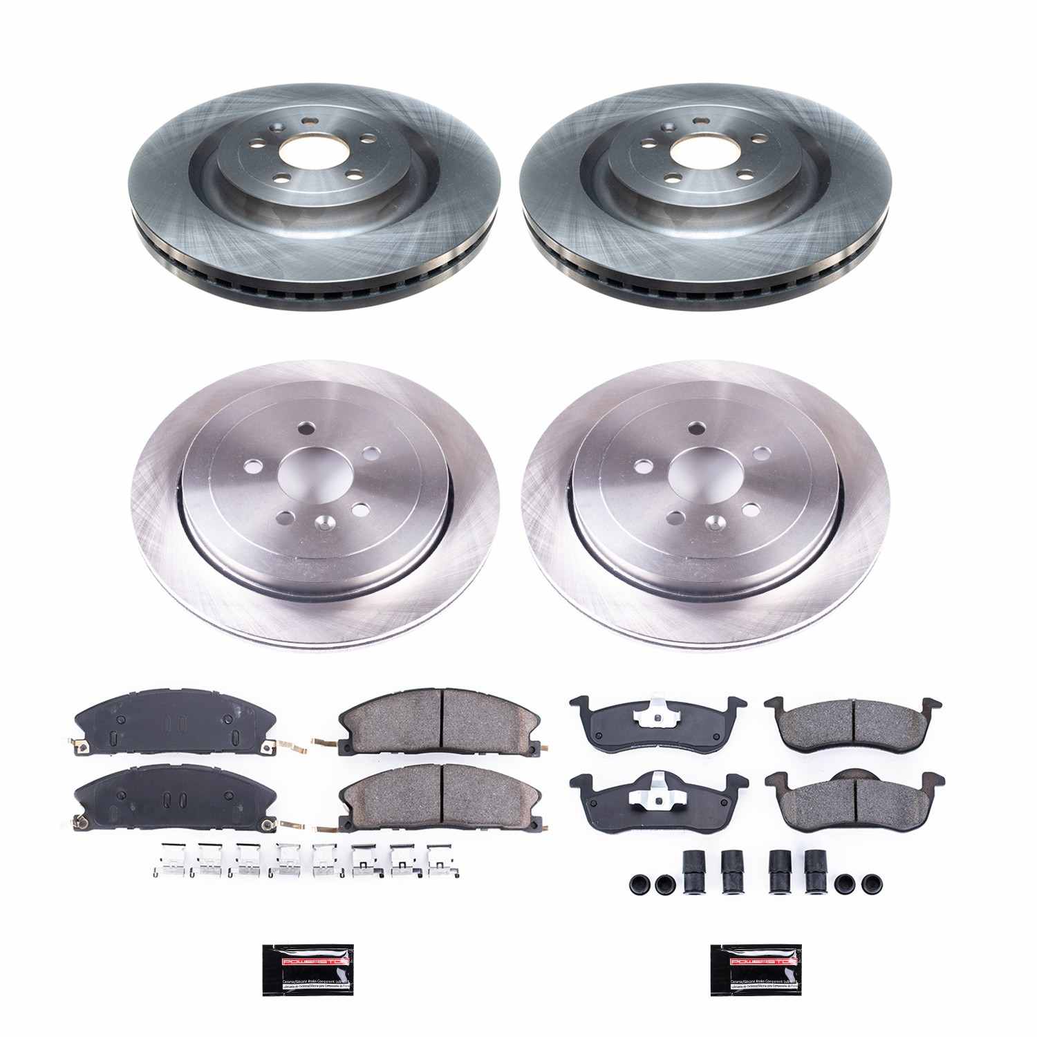 Power Stop 13-18 Lincoln MKT Front & Rear Autospecialty Brake Kit