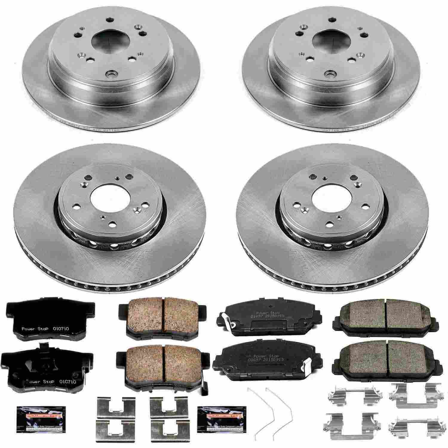 Power Stop 13-18 Acura RDX Front & Rear Autospecialty Brake Kit
