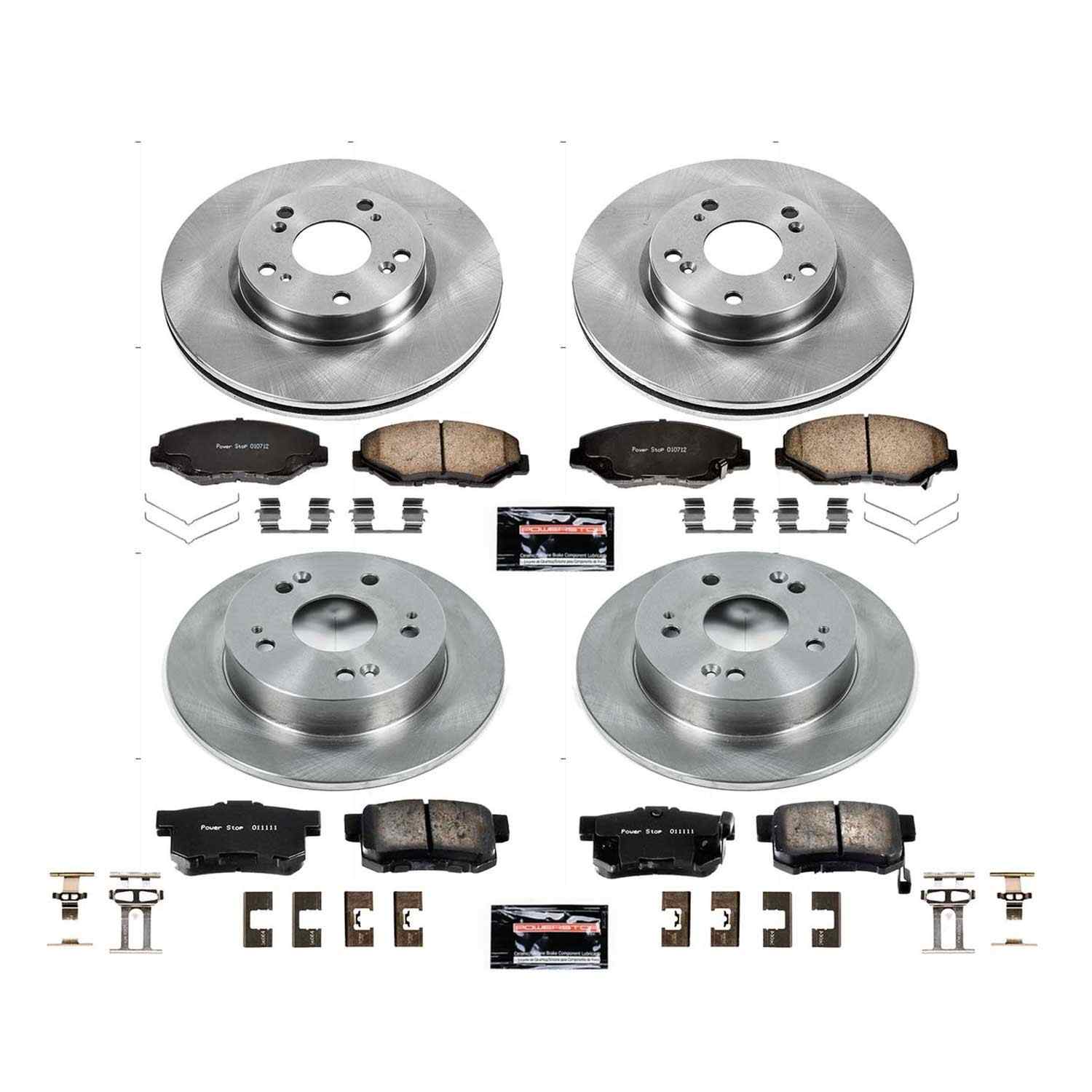 Power Stop 2013 Acura ILX Front & Rear Autospecialty Brake Kit