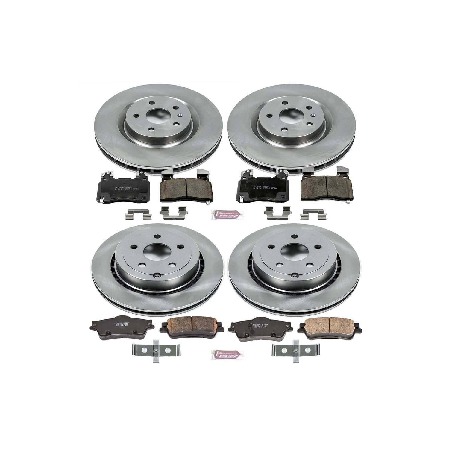 Power Stop 2014 Chevrolet SS Front & Rear Autospecialty Brake Kit
