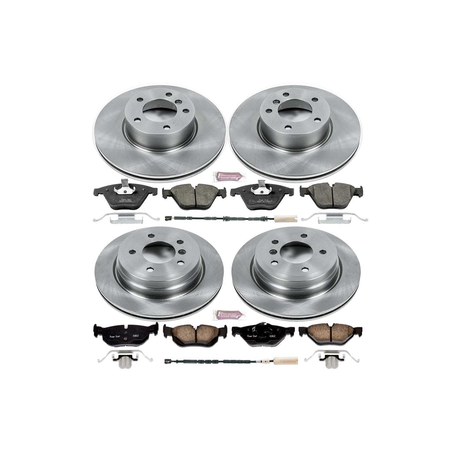 Power Stop 13-15 BMW X1 Front & Rear Autospecialty Brake Kit