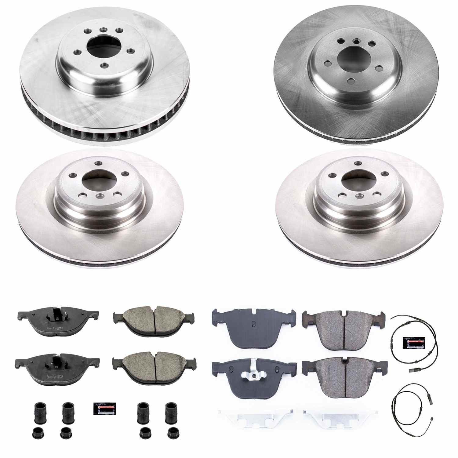 Power Stop 11-15 BMW 750i Front & Rear Autospecialty Brake Kit
