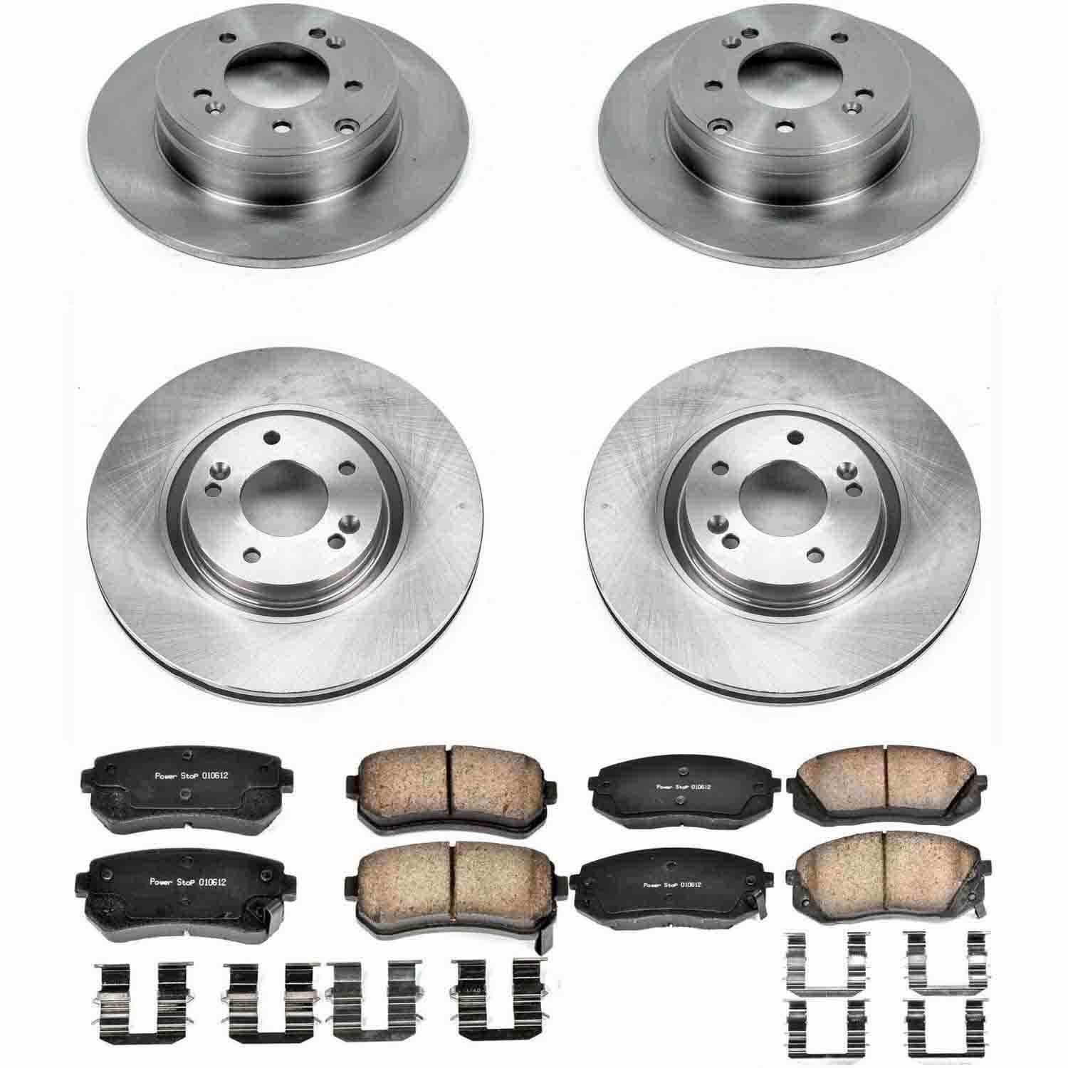 Power Stop 14-16 Kia Cadenza Front & Rear Autospecialty Brake Kit