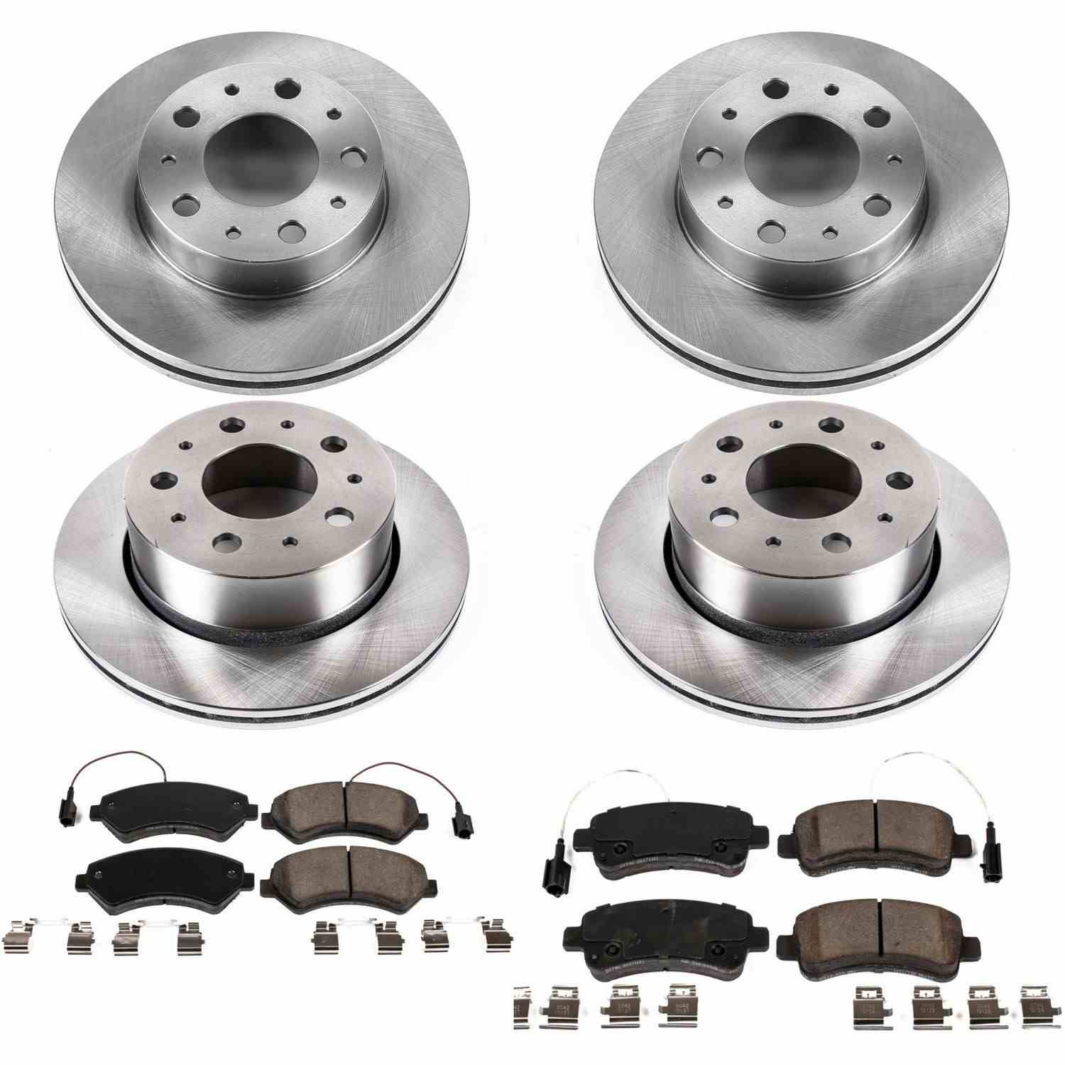Power Stop 14-15 Ram ProMaster 1500 Front & Rear Autospecialty Brake Kit