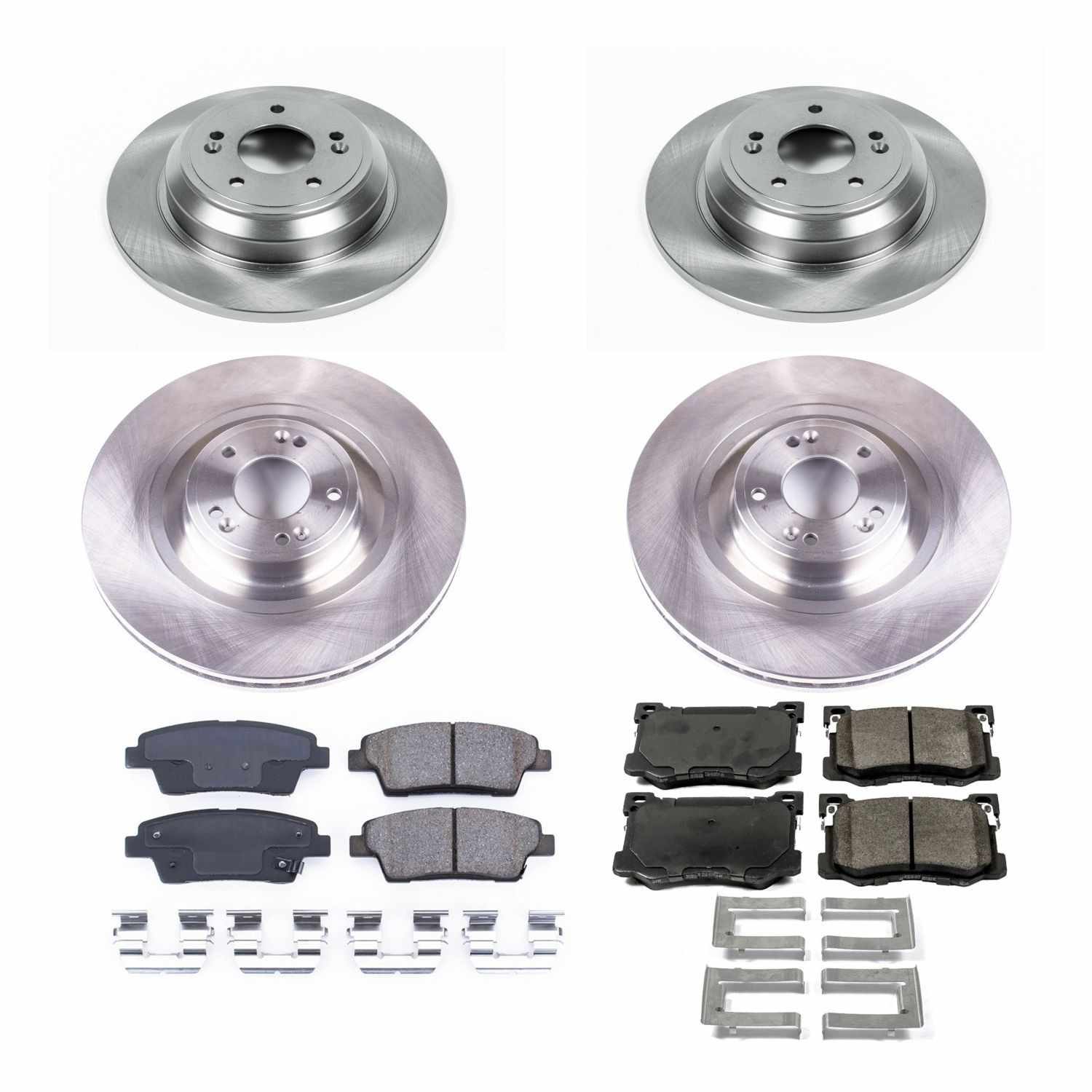 Power Stop 15-16 Hyundai Genesis Front & Rear Autospecialty Brake Kit