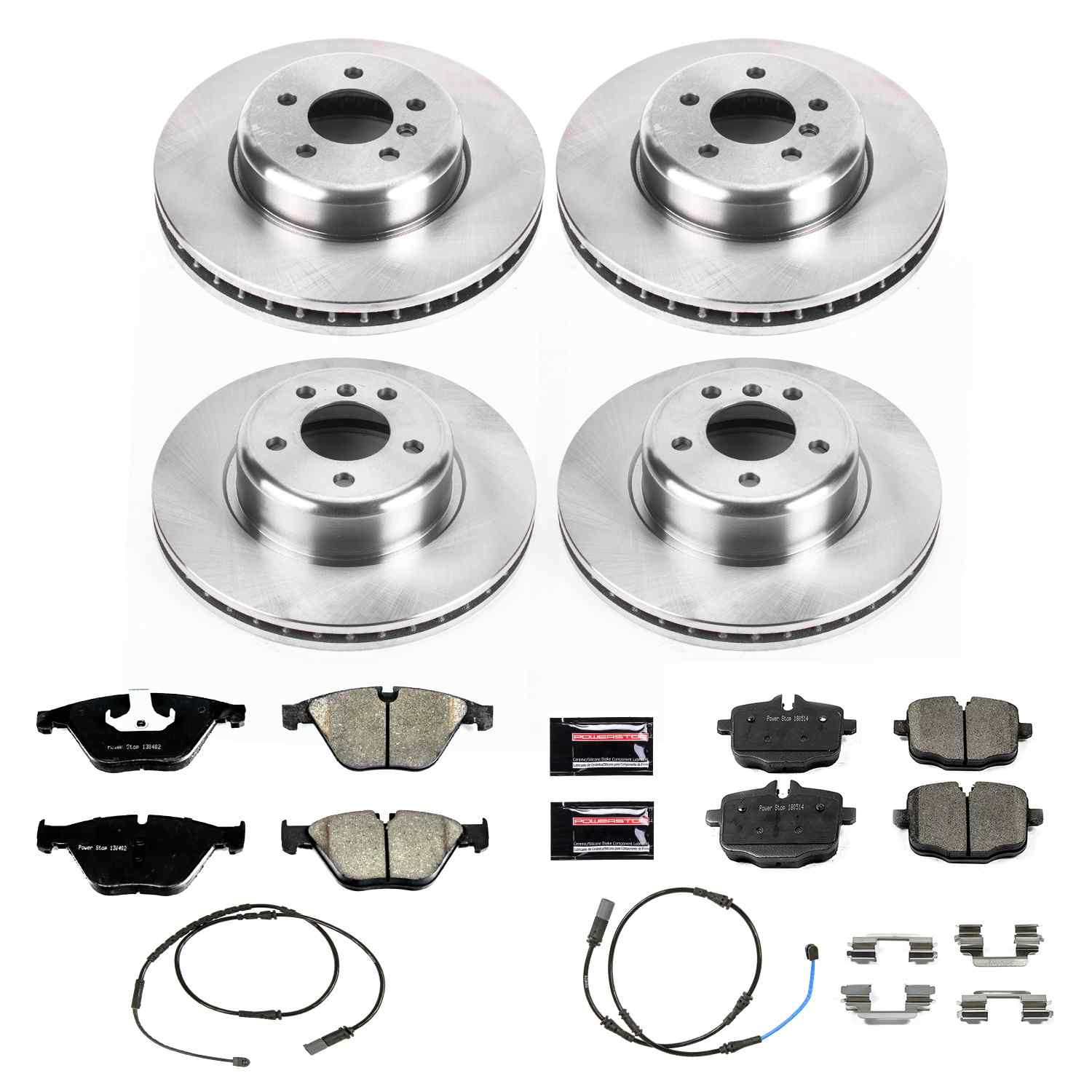Power Stop 12-16 BMW 640i Front & Rear Autospecialty Brake Kit