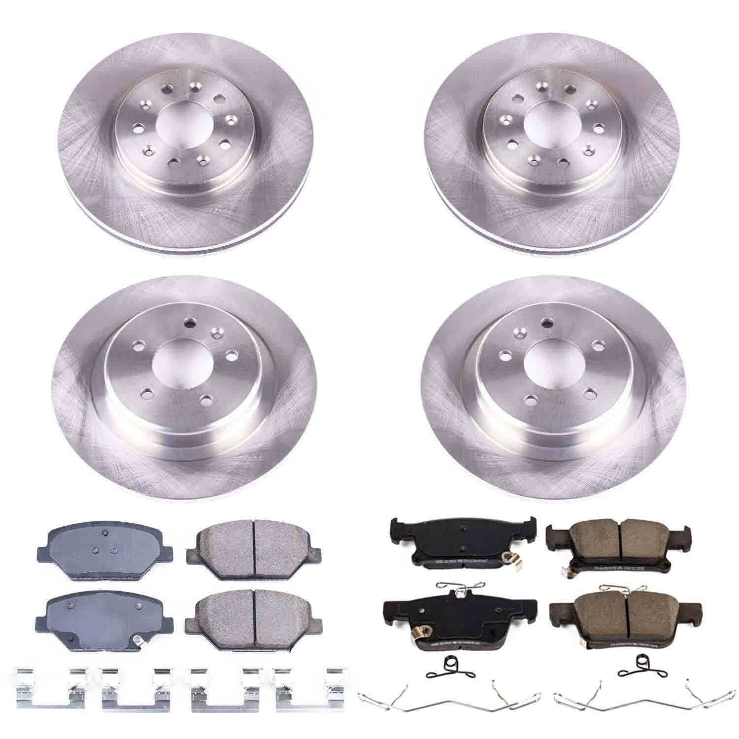 Power Stop 16-18 Buick Envision Front & Rear Autospecialty Brake Kit