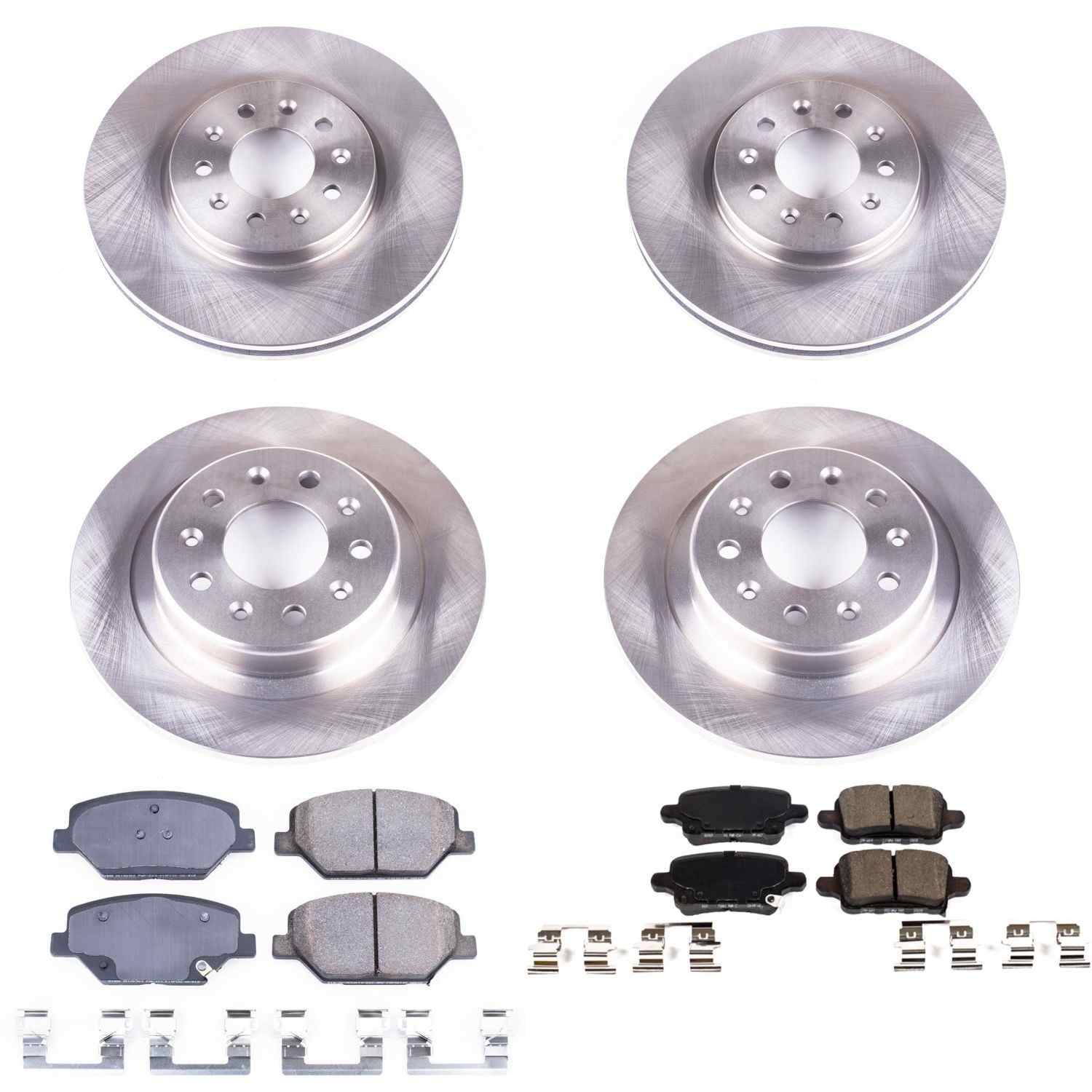 Power Stop 2018 Chevrolet Equinox Front & Rear Autospecialty Brake Kit