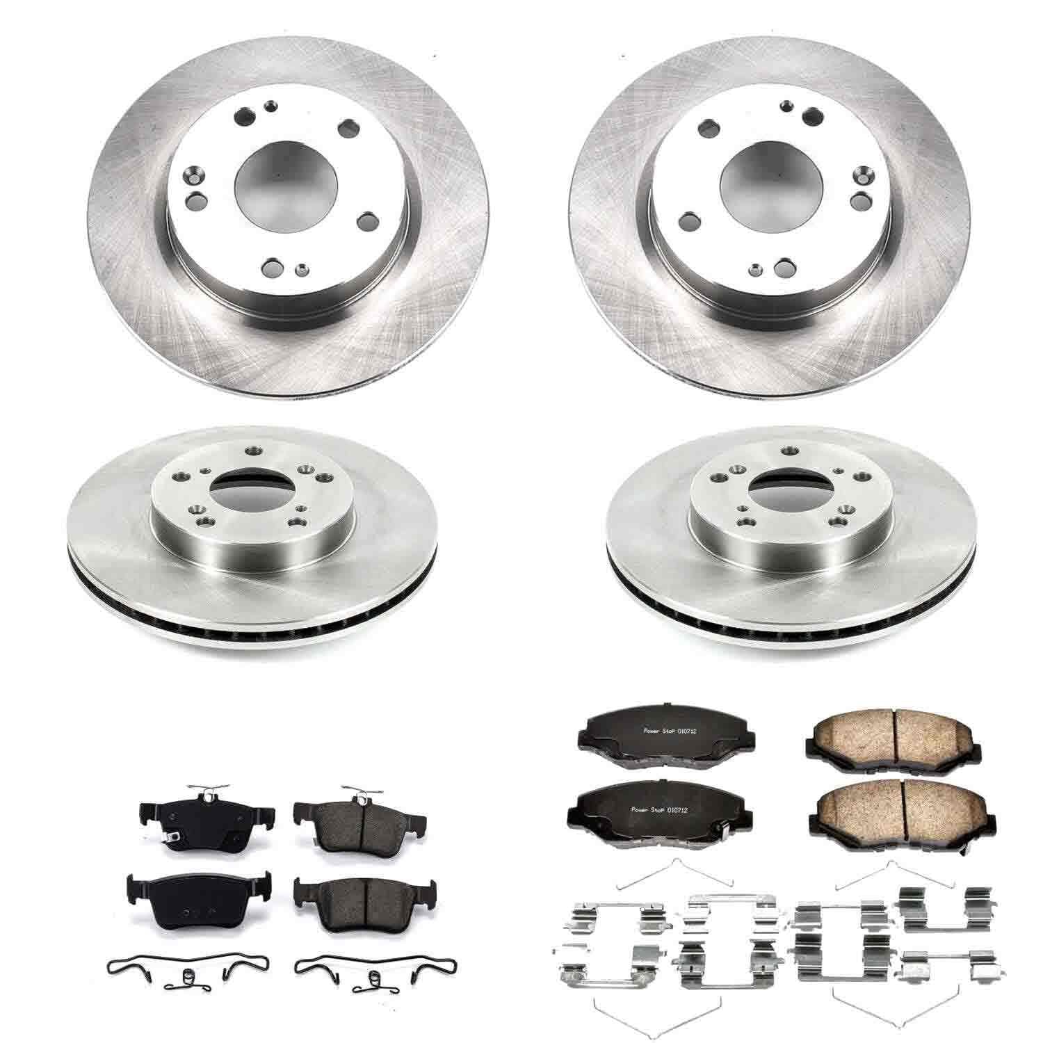 Power Stop 16-19 Honda Civic Front & Rear Autospecialty Brake Kit