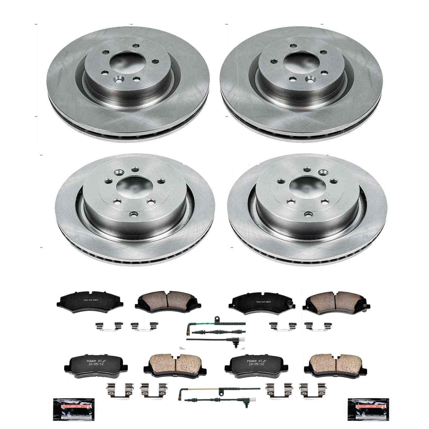Power Stop 11-16 Land Rover LR4 Front & Rear Autospecialty Brake Kit
