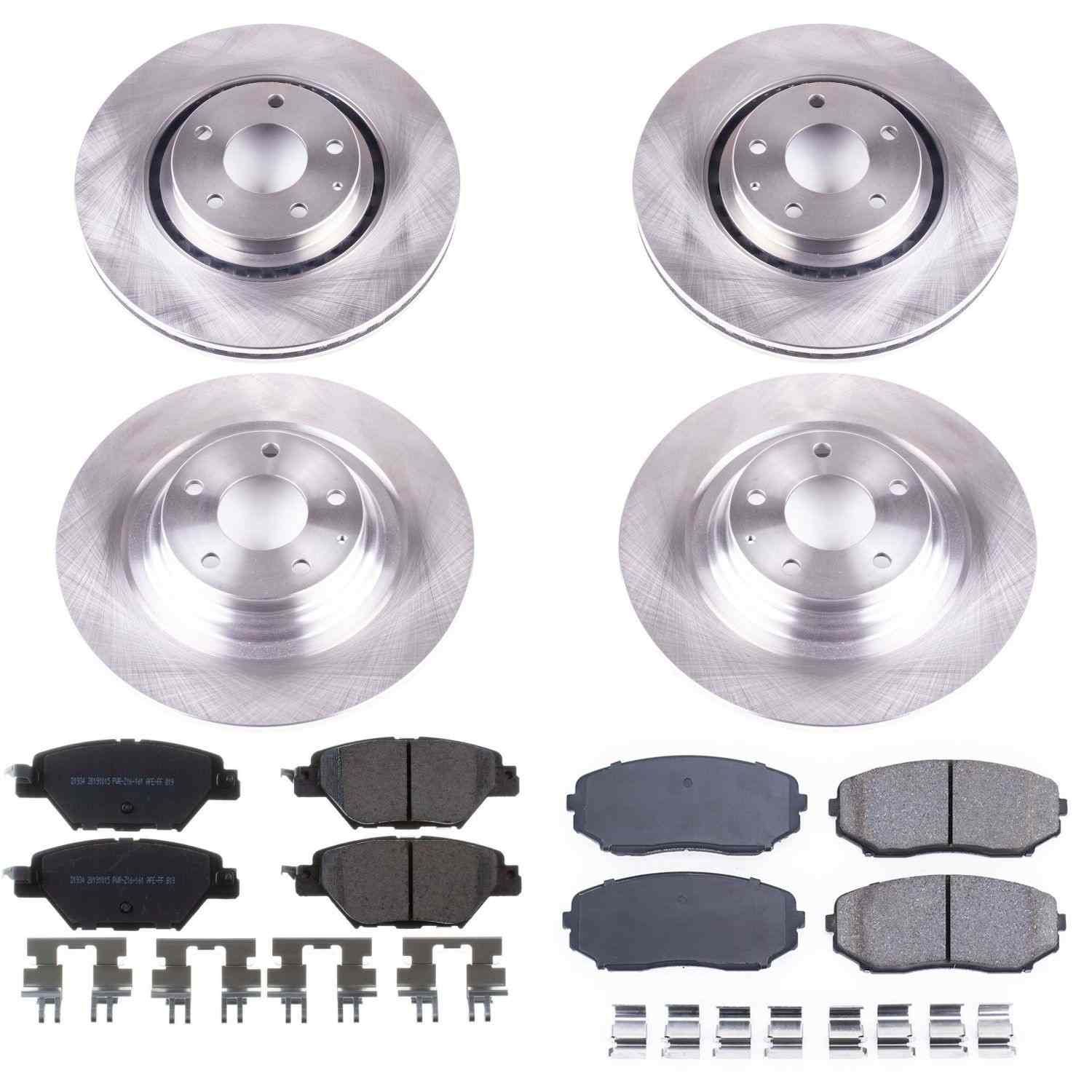 Power Stop 16-18 Mazda CX-9 Front & Rear Autospecialty Brake Kit
