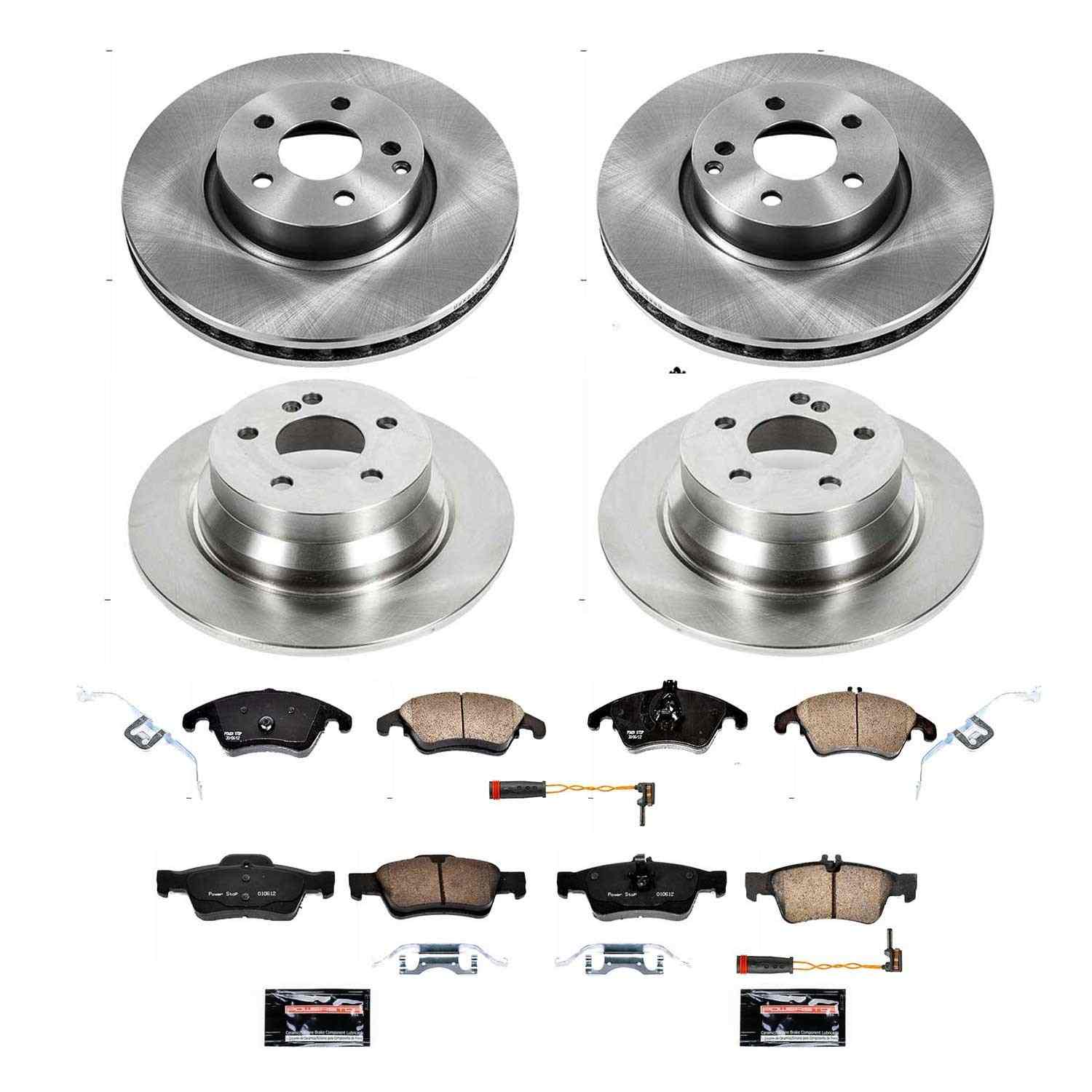 Power Stop 14-16 Mercedes-Benz E250 Front & Rear Autospecialty Brake Kit