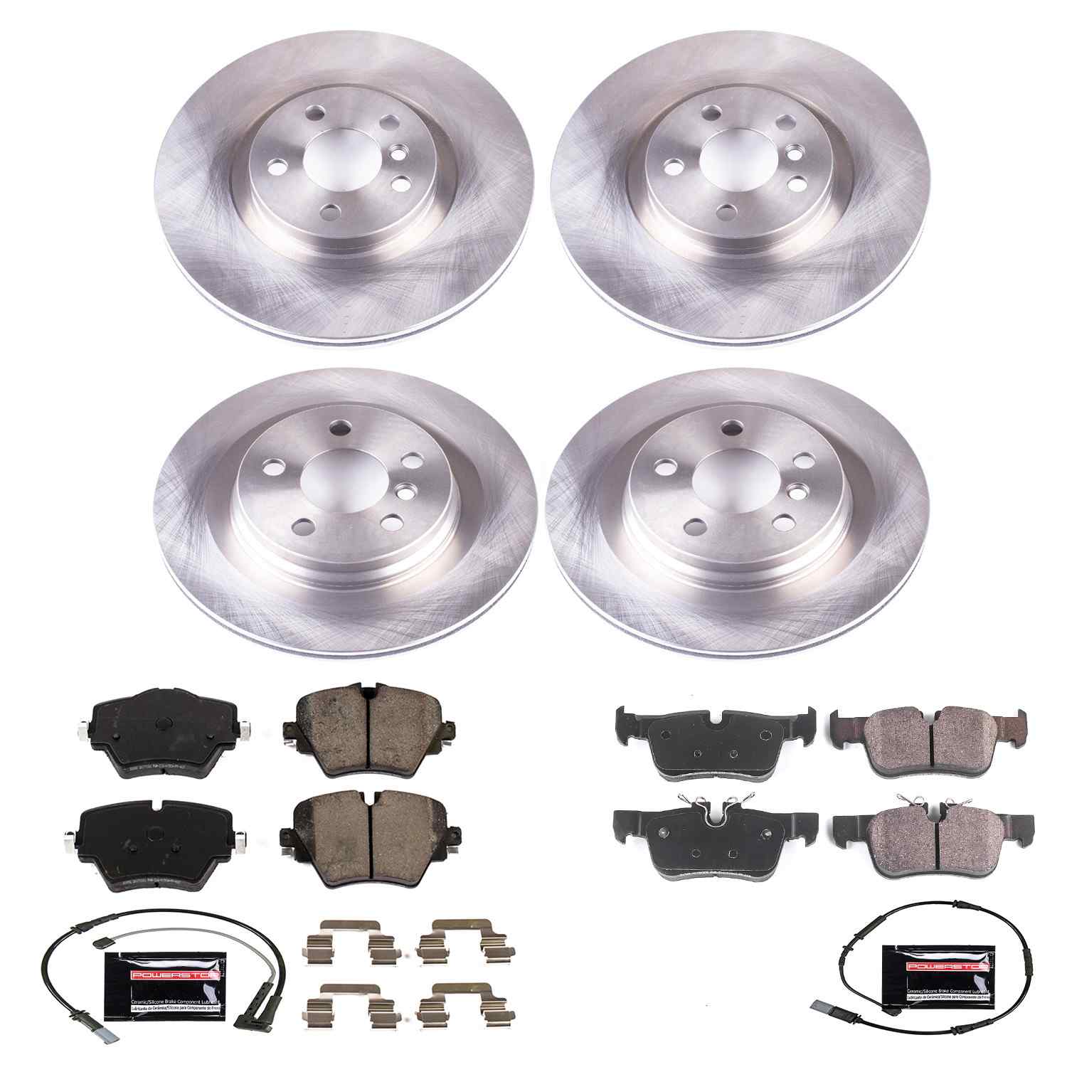 Power Stop 16-19 BMW X1 Front & Rear Autospecialty Brake Kit