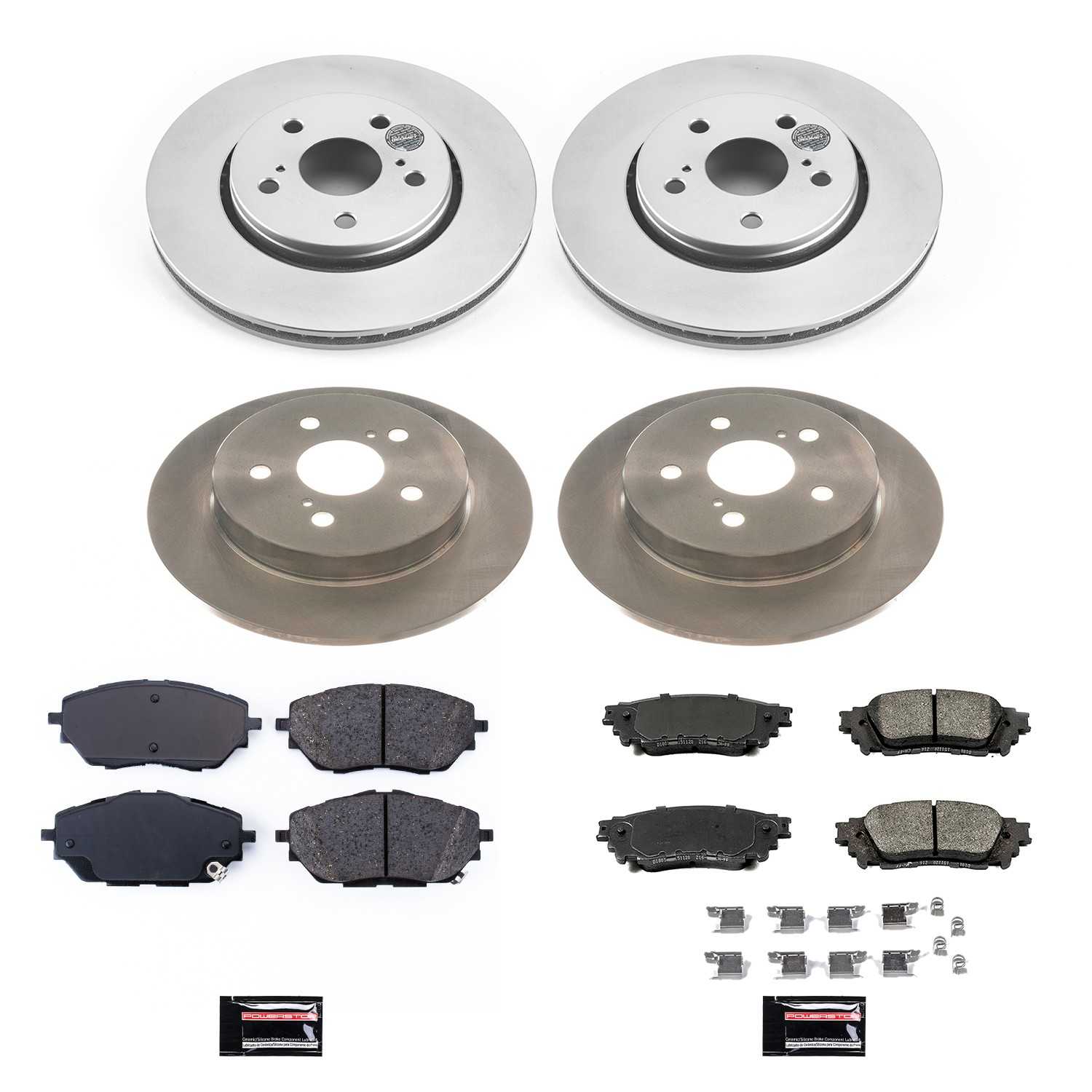 Power Stop 18-19 Toyota C-HR Front & Rear Autospecialty Brake Kit