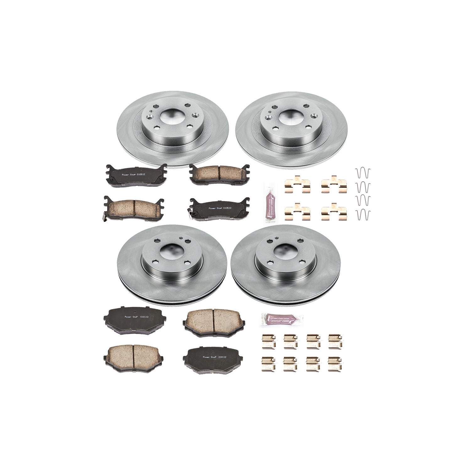 Power Stop 94-97 Mazda Miata Front & Rear Autospecialty Brake Kit