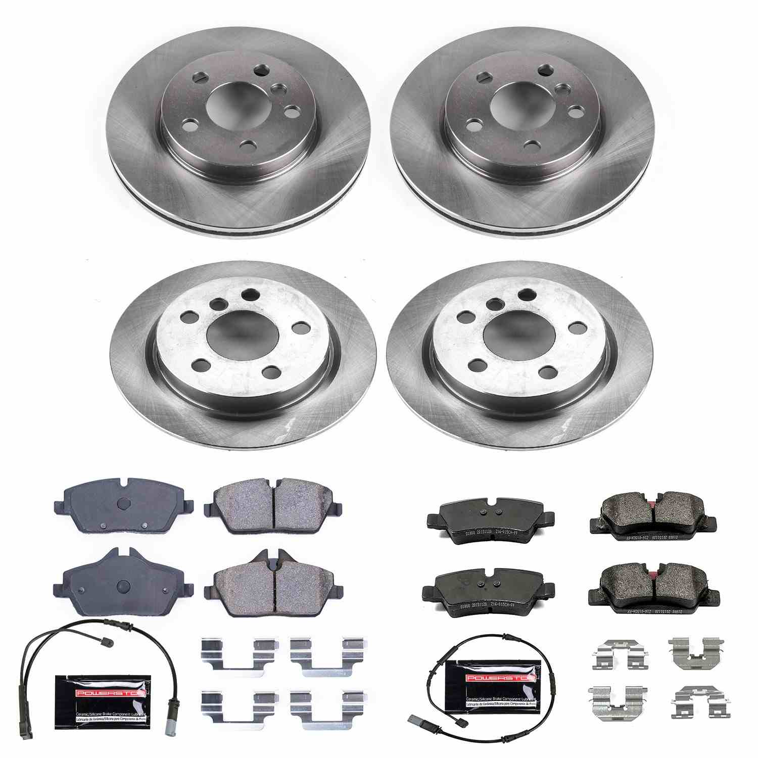Power Stop 14-16 Mini Cooper Front & Rear Autospecialty Brake Kit