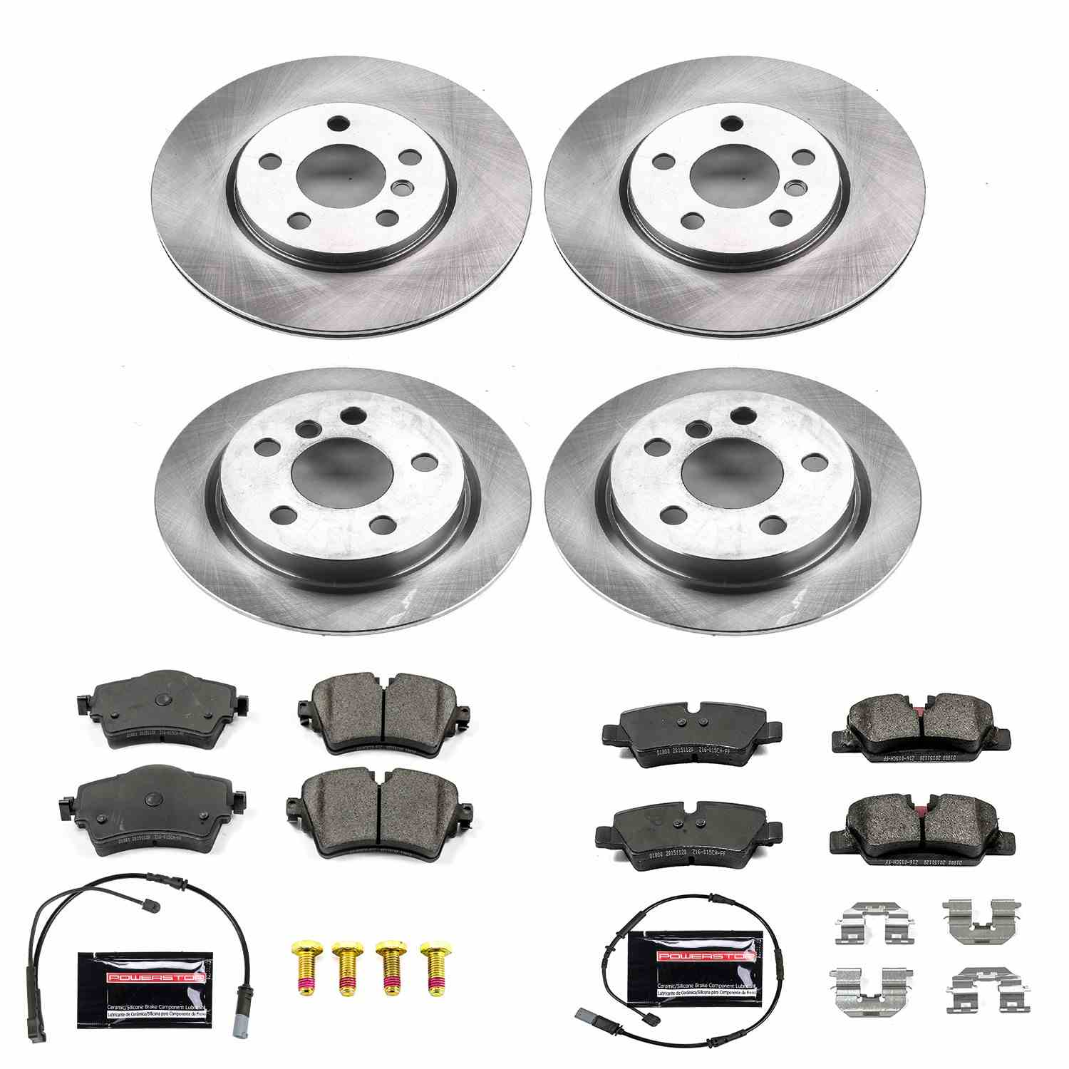 Power Stop 14-19 Mini Cooper Front & Rear Autospecialty Brake Kit