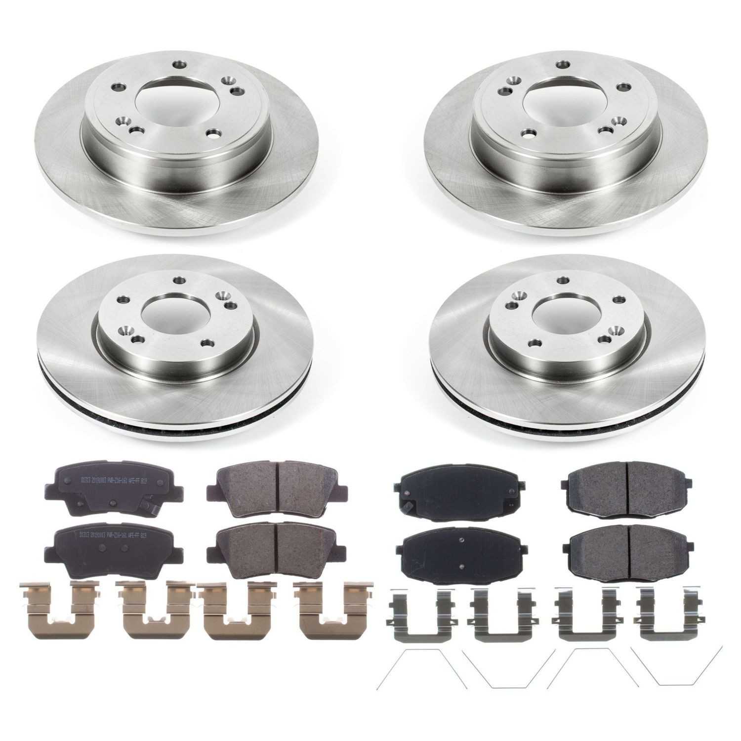 Power Stop 17-19 Kia Soul Front & Rear Autospecialty Brake Kit