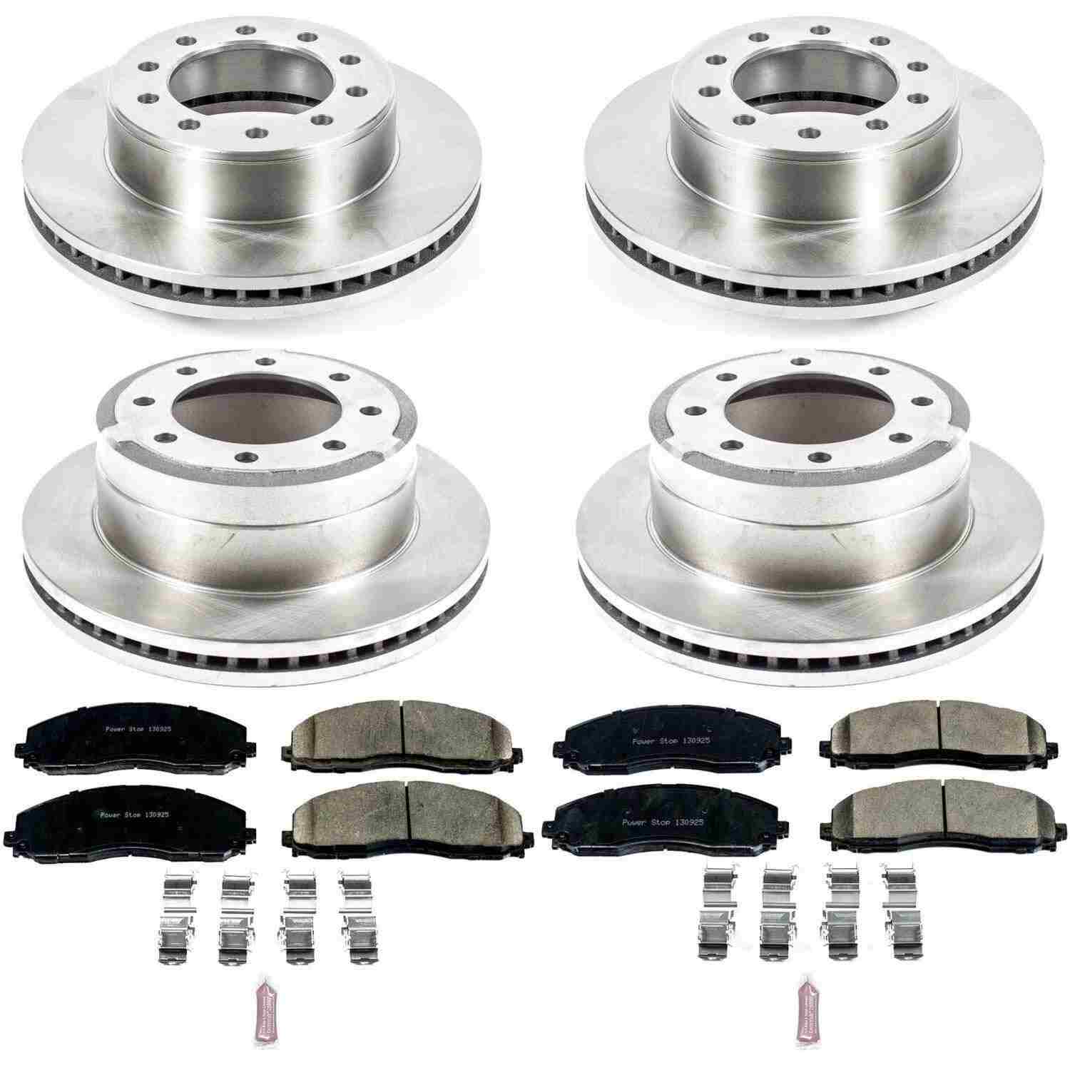 Power Stop 2016 Ford F-350 Super Duty Front & Rear Autospecialty Brake Kit