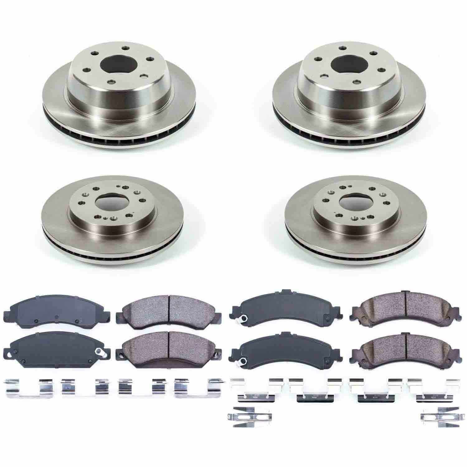 Power Stop 05-06 GMC Sierra 1500 Front & Rear Autospecialty Brake Kit