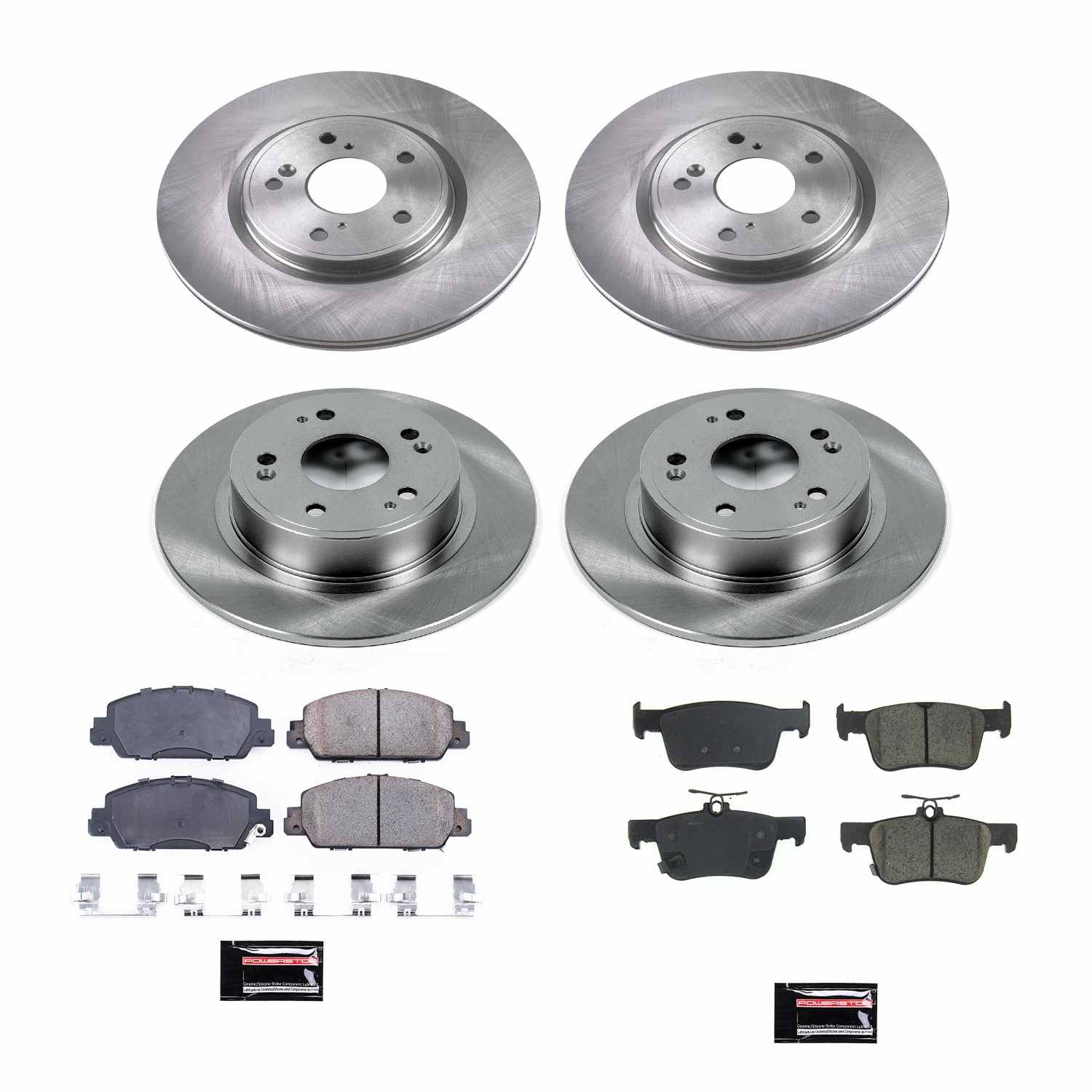 Power Stop 18-19 Honda Accord Front & Rear Autospecialty Brake Kit