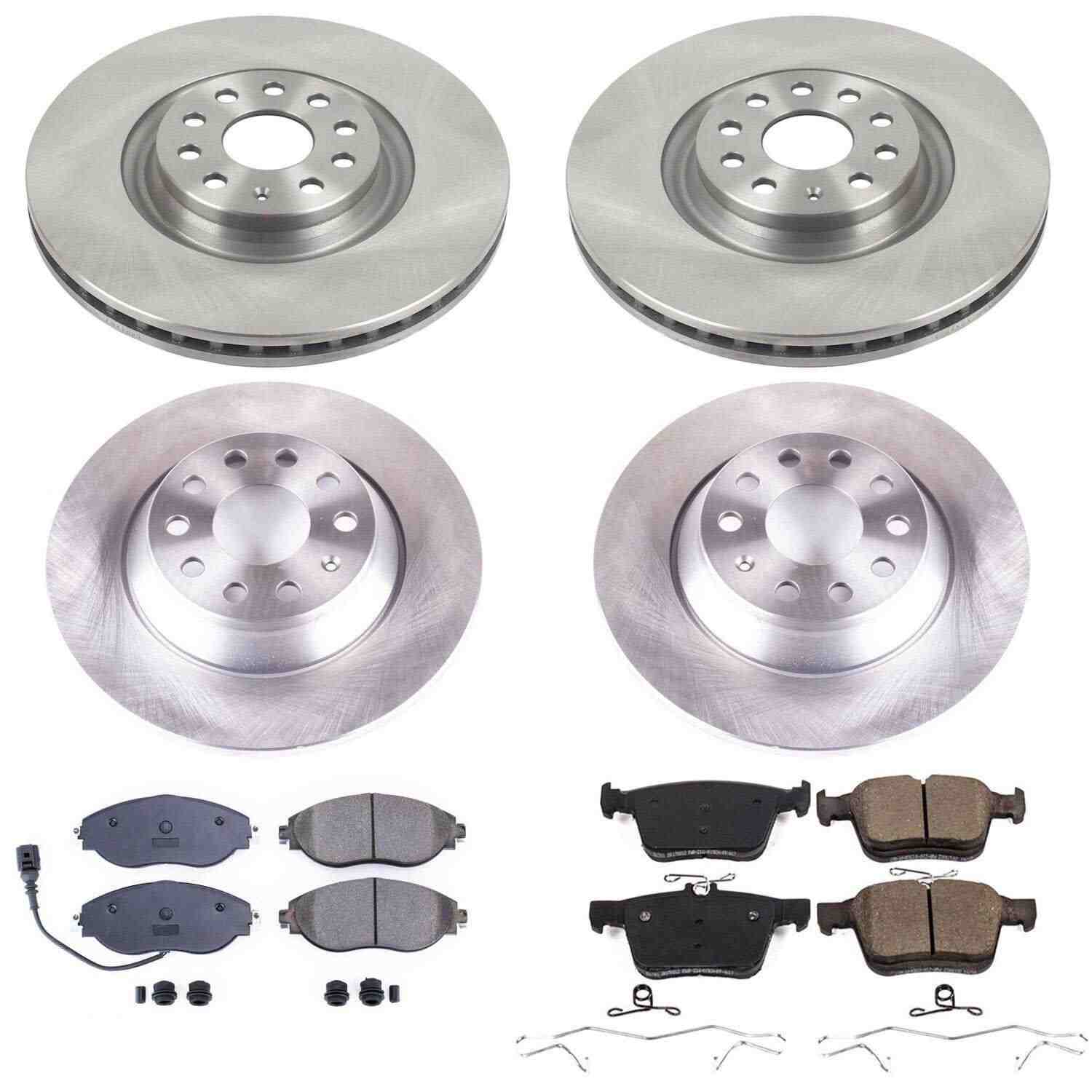 Power Stop 18-19 Volkswagen Tiguan Front & Rear Autospecialty Brake Kit
