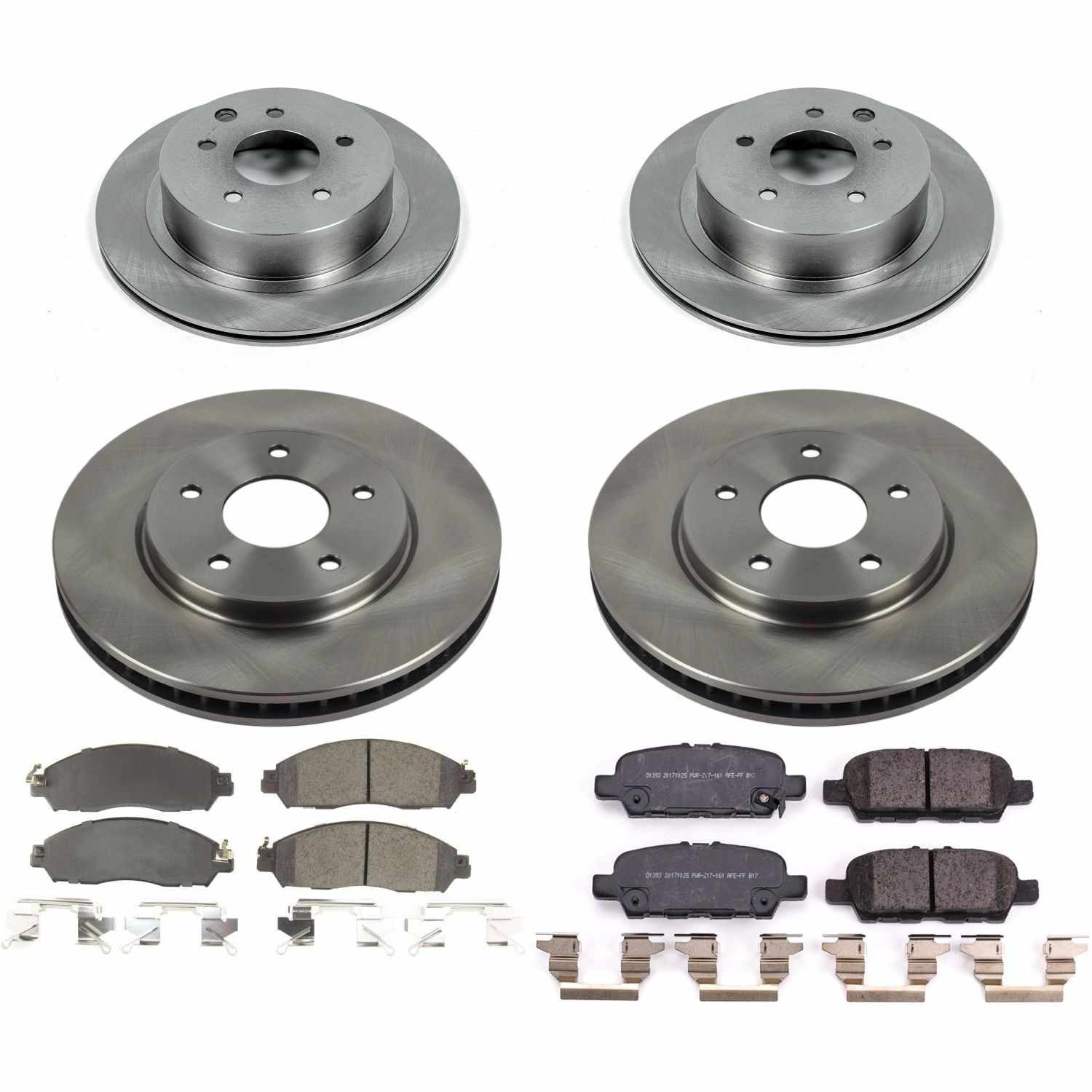 Power Stop 18-19 Nissan Leaf Front & Rear Autospecialty Brake Kit