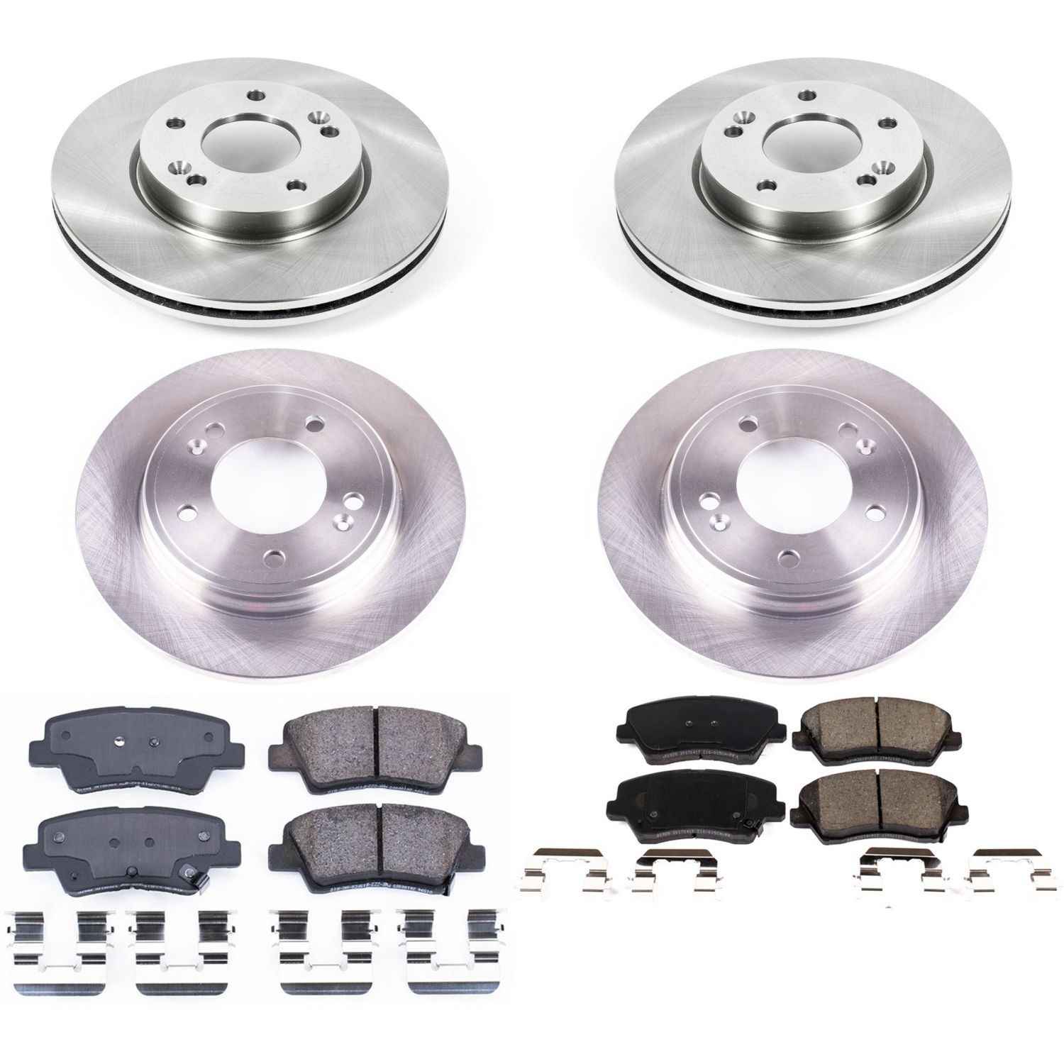 Power Stop 2019 Hyundai Veloster Front & Rear Autospecialty Brake Kit