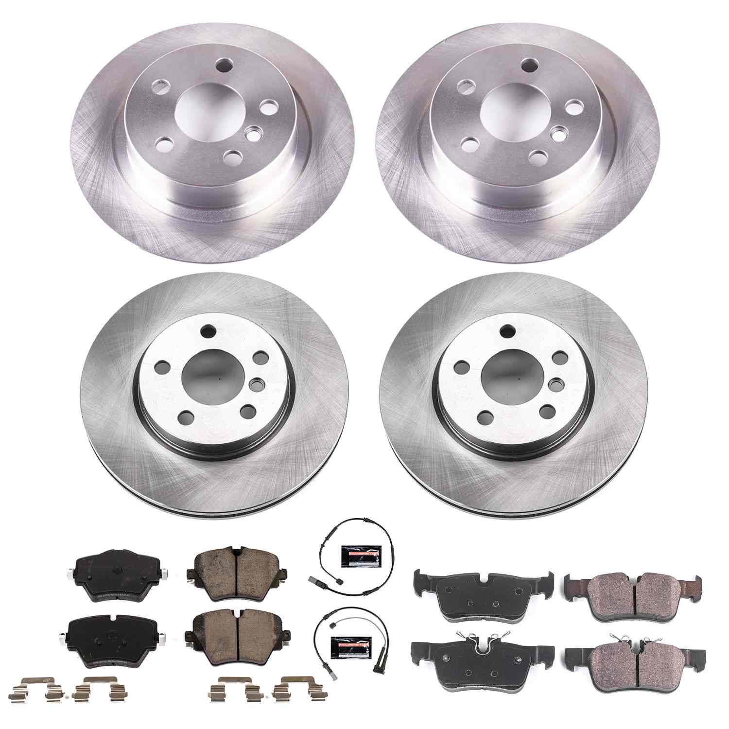 Power Stop 2019 Mini Cooper Clubman Front & Rear Autospecialty Brake Kit