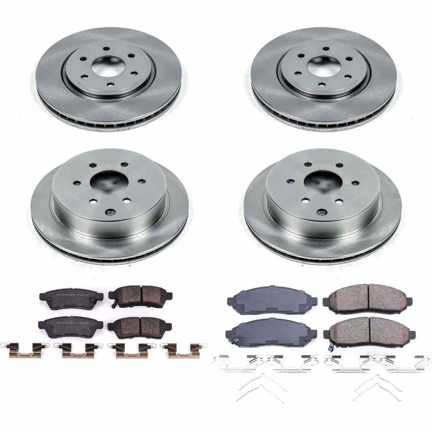 Power Stop 2019 Nissan Frontier Front & Rear Autospecialty Brake Kit
