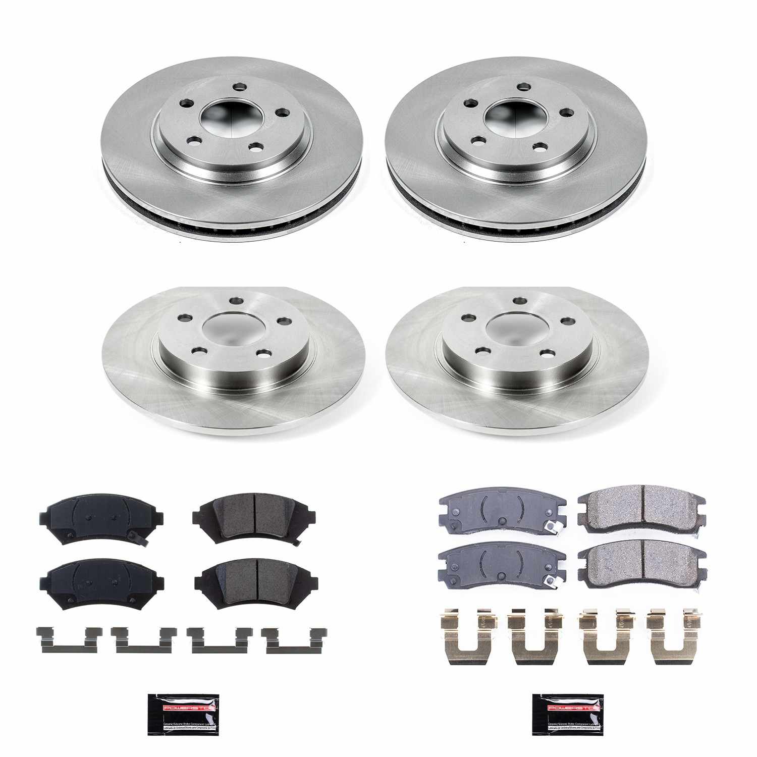 Power Stop 2005 Cadillac DeVille Front & Rear Autospecialty Brake Kit