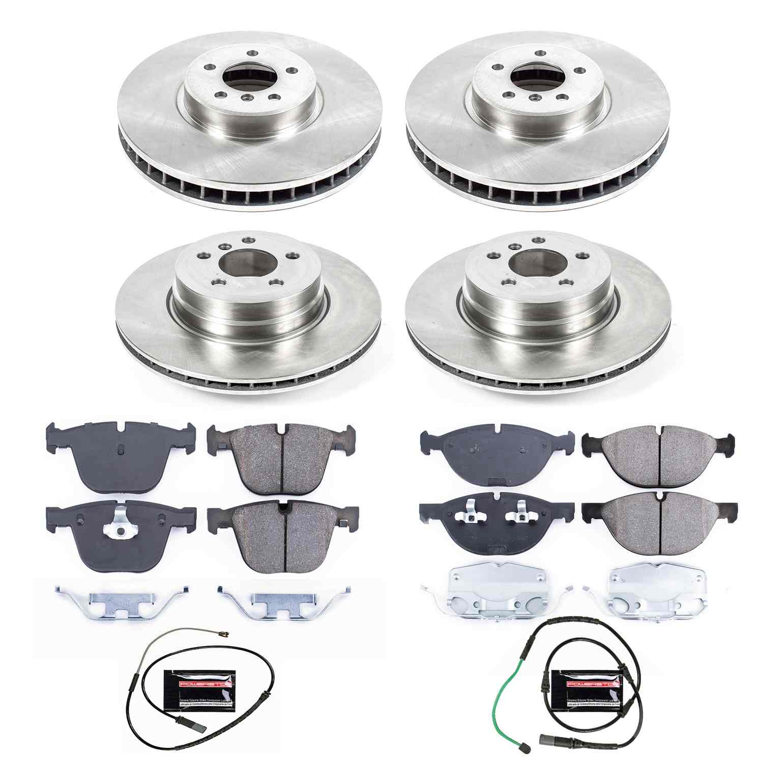 Power Stop 2019 BMW X6 Front and Rear Autospecialty Brake Kit
