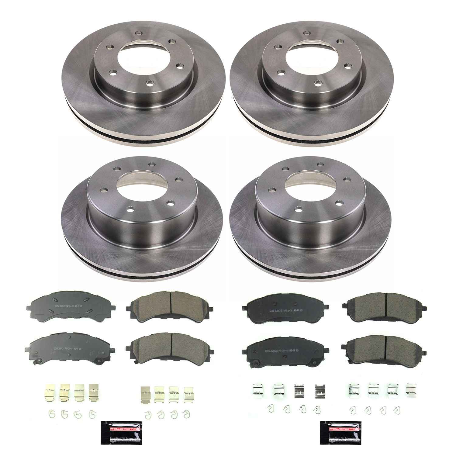 Power Stop 19-21 Ford Ranger Front & Rear Autospecialty Brake Kit