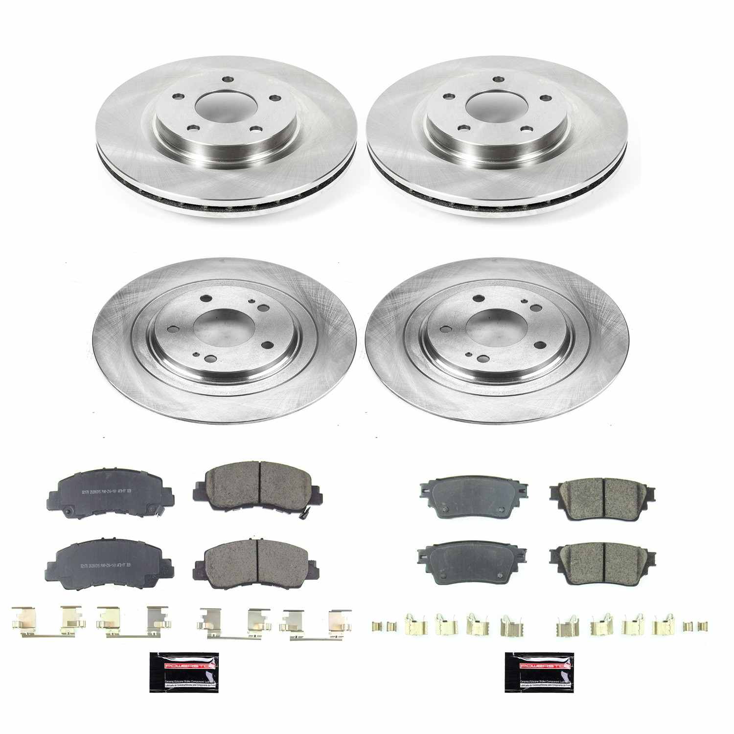 Power Stop 2018 Mitsubishi Eclipse Cross Front & Rear Autospecialty Brake Kit