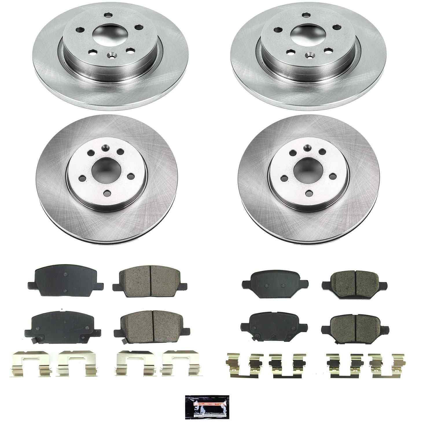 Power Stop 18-20 Buick Encore Front & Rear Autospecialty Brake Kit