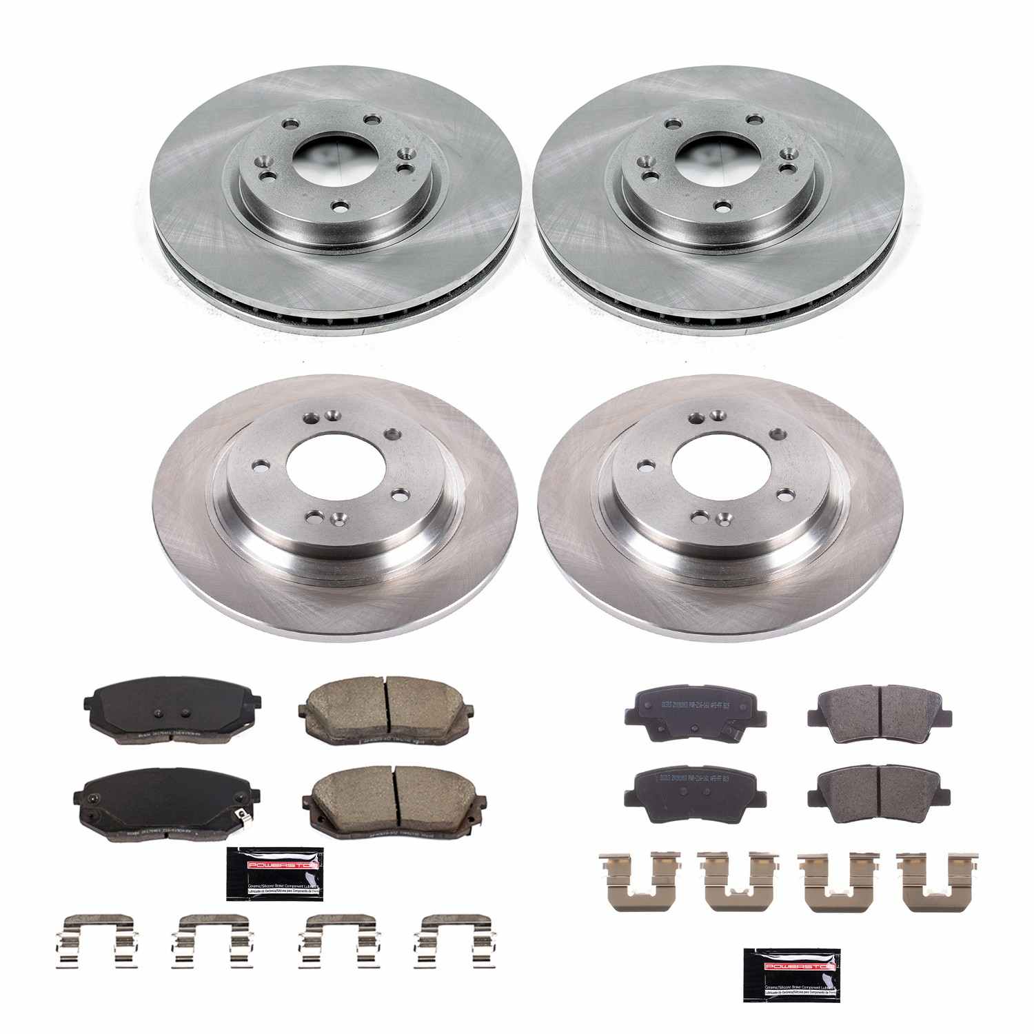 Power Stop 2017 Kia Optima Front & Rear Autospecialty Brake Kit