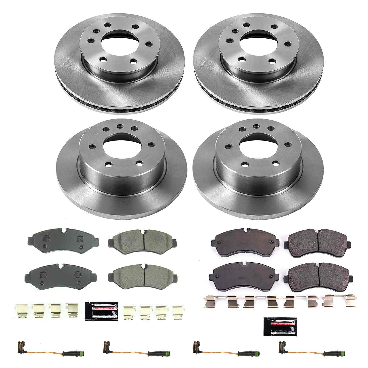 Power Stop 2020 Mercedes-Benz Sprinter 3500 Front & Rear Autospecialty Brake Kit