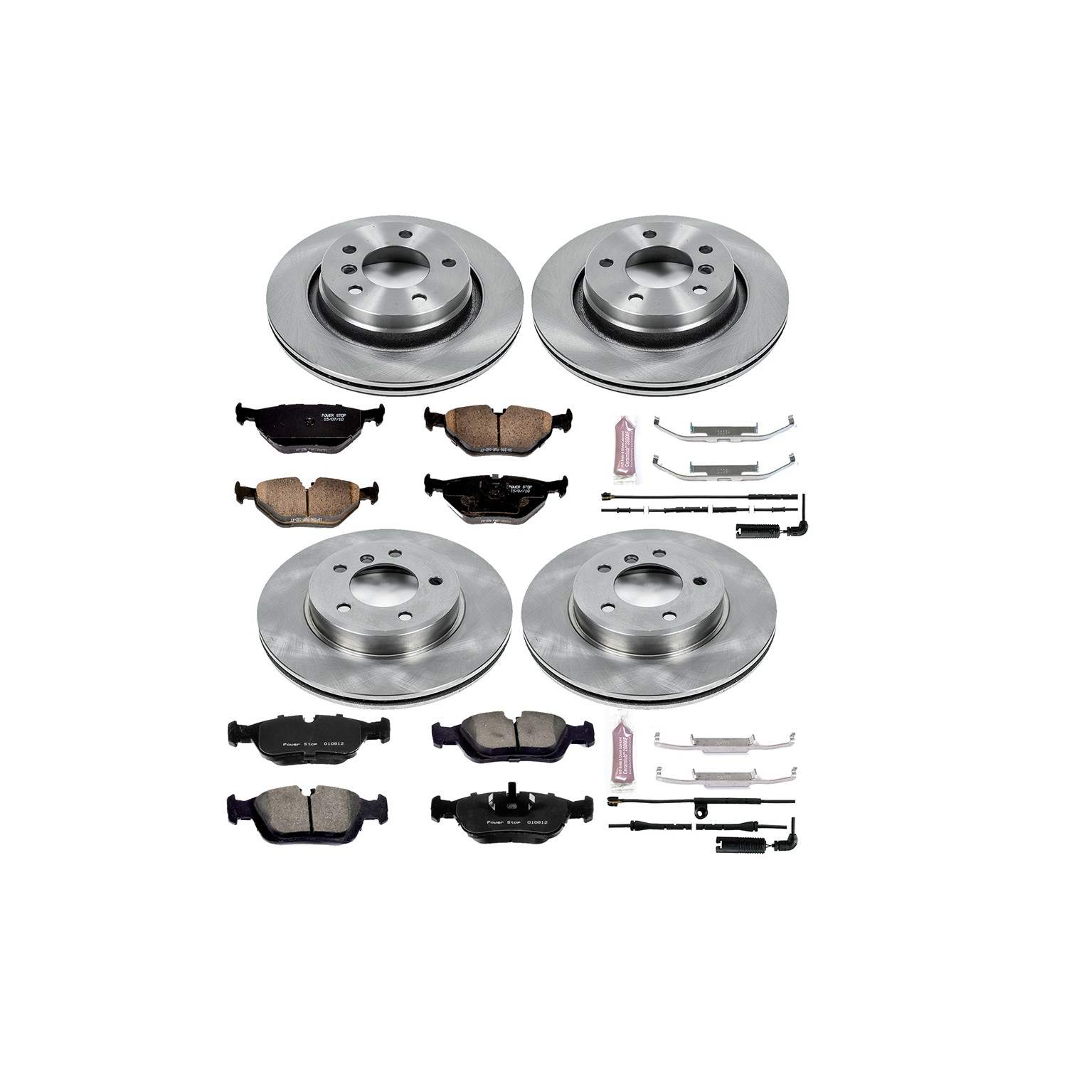 Power Stop 2000 BMW 323i Front & Rear Autospecialty Brake Kit