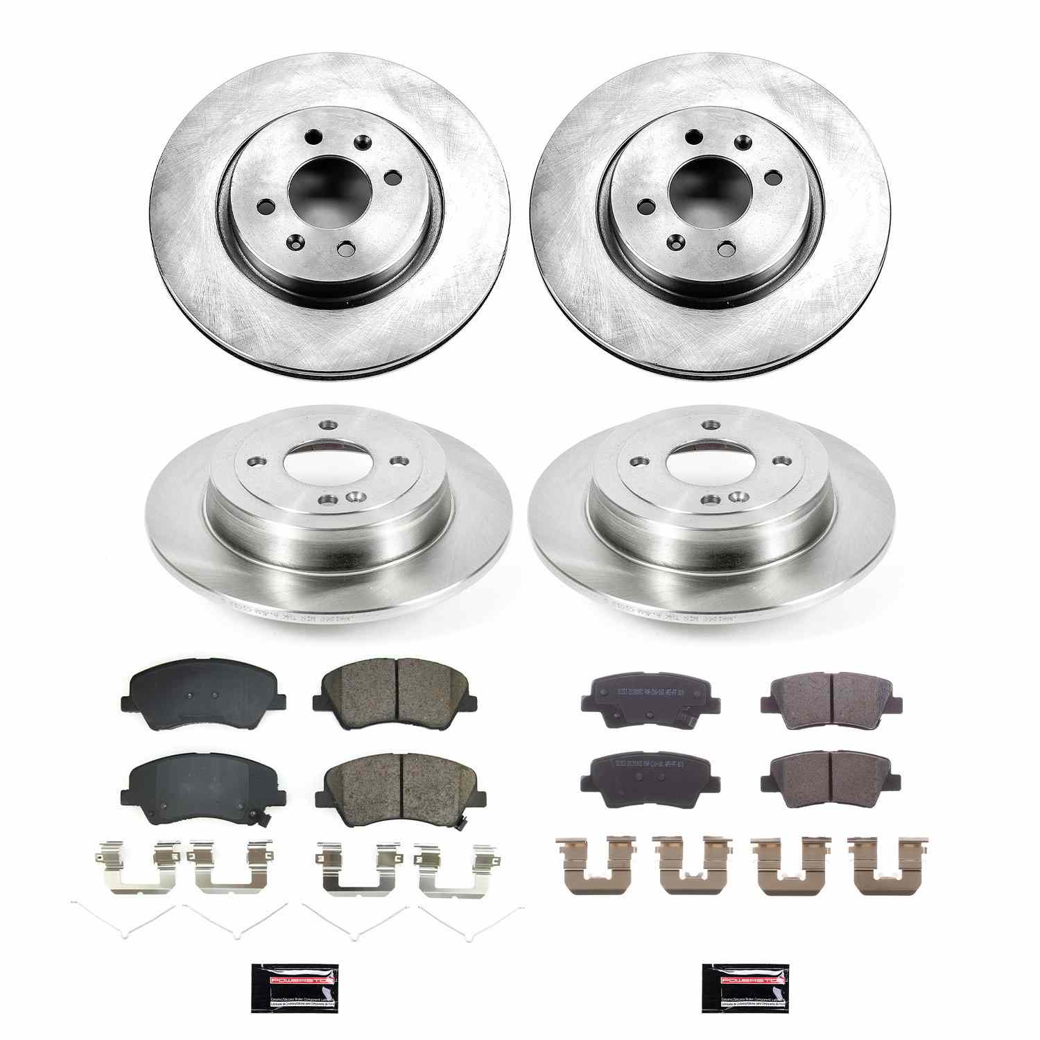 Power Stop 2018 Kia Rio Front & Rear Autospecialty Brake Kit