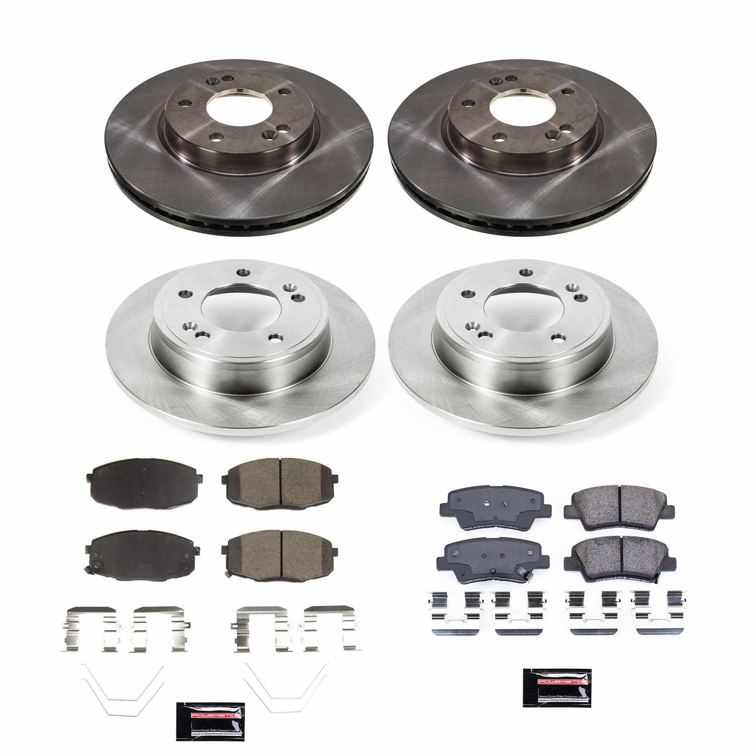 Power Stop 19-22 Kia Forte Front and Rear Autospecialty Brake Kit