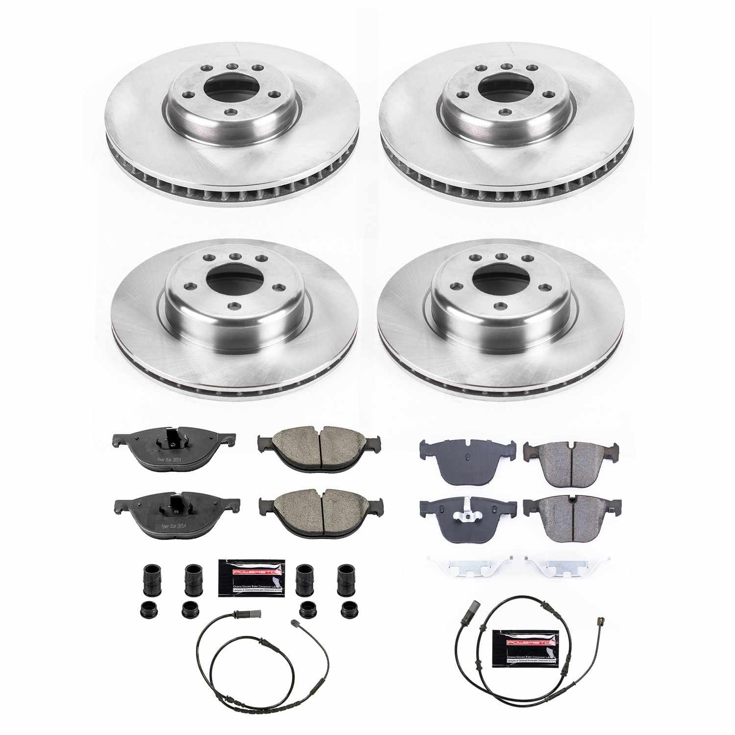 Power Stop 11-15 BMW 740i Front & Rear Autospecialty Brake Kit