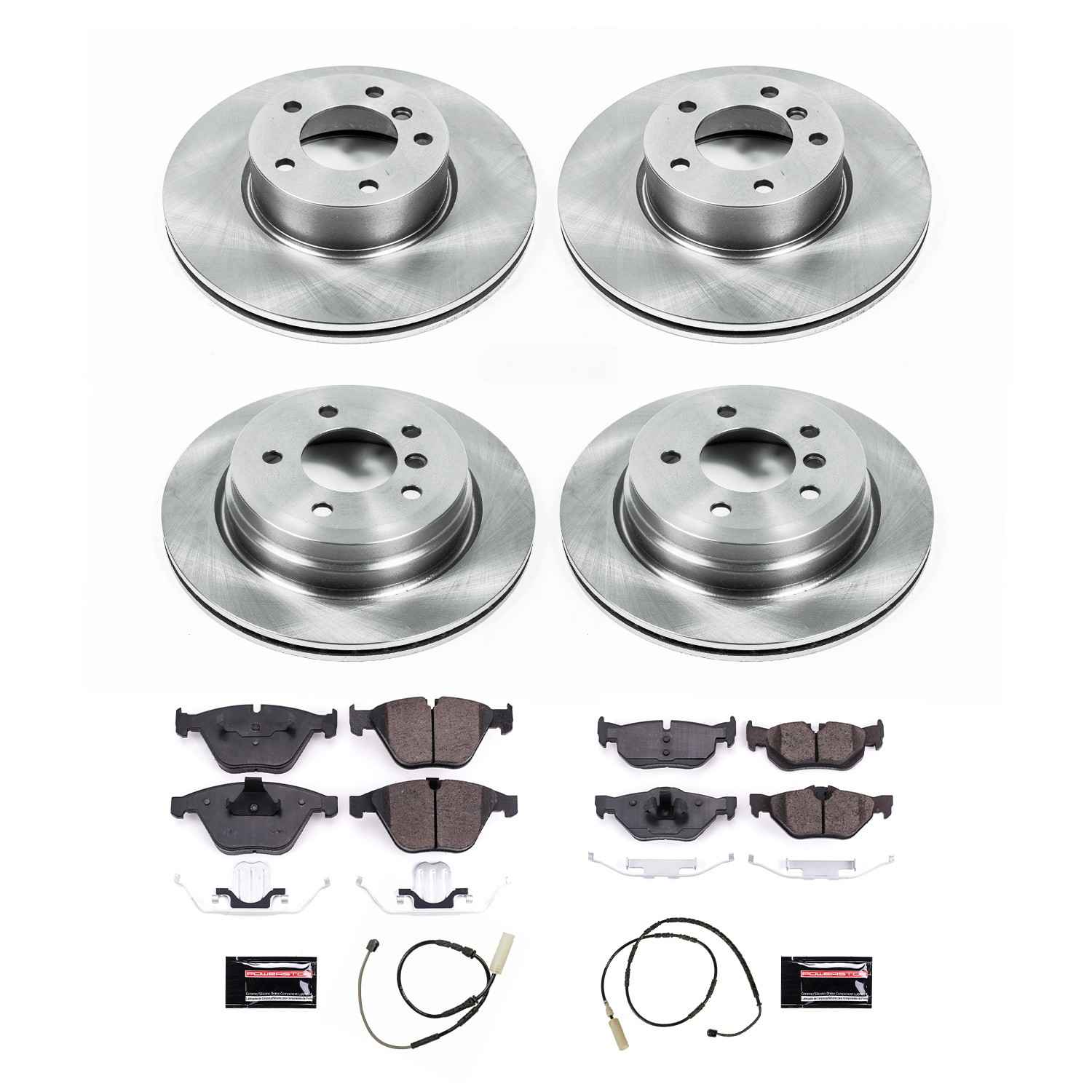 Power Stop 11-13 BMW 328i Front & Rear Autospecialty Brake Kit