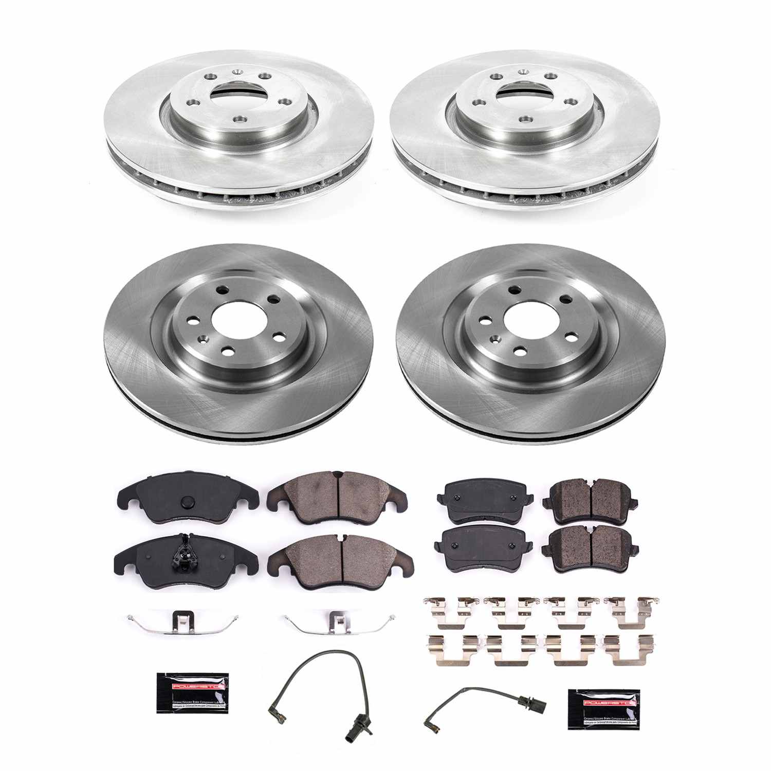 Power Stop 2013 Audi A6 Quattro Front & Rear Autospecialty Brake Kit
