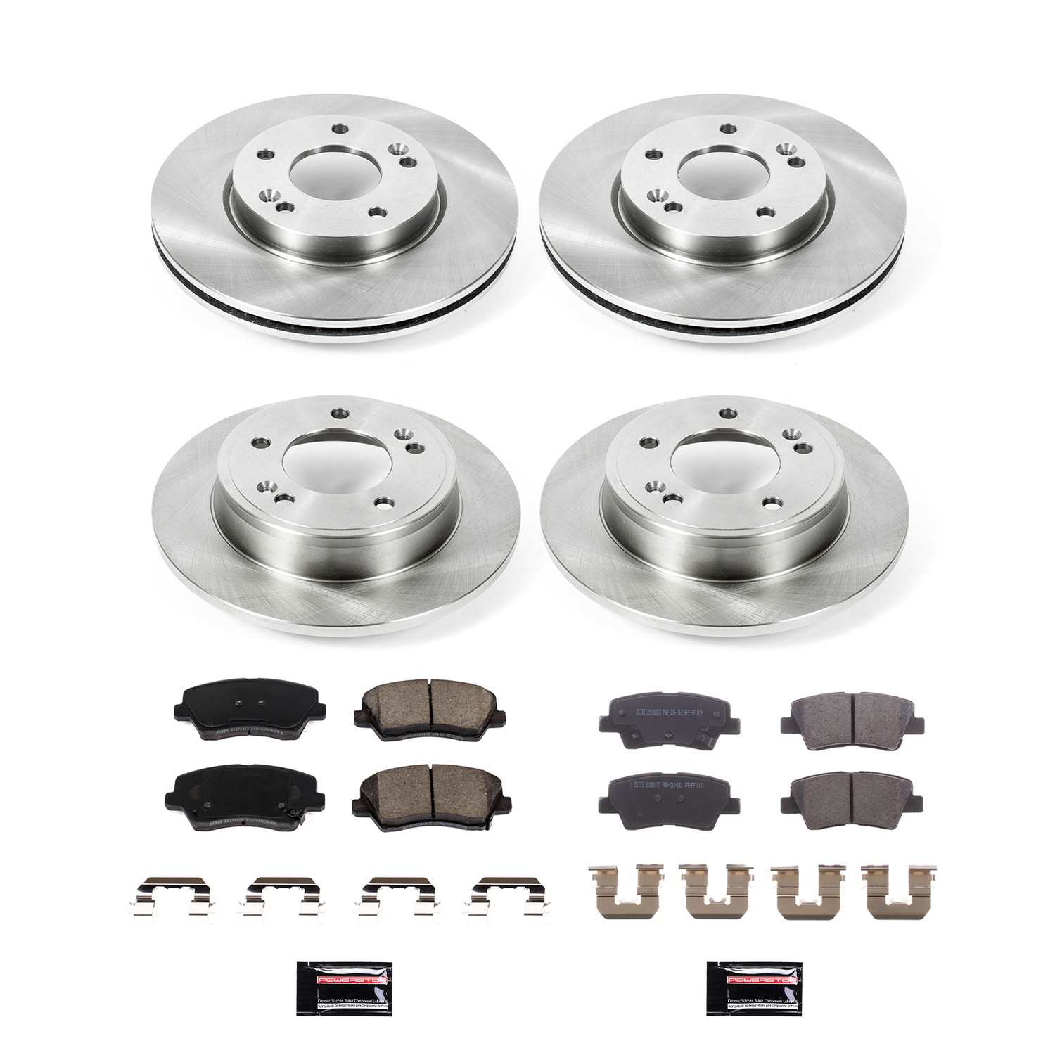 Power Stop 2016 Hyundai Veloster Front & Rear Autospecialty Brake Kit