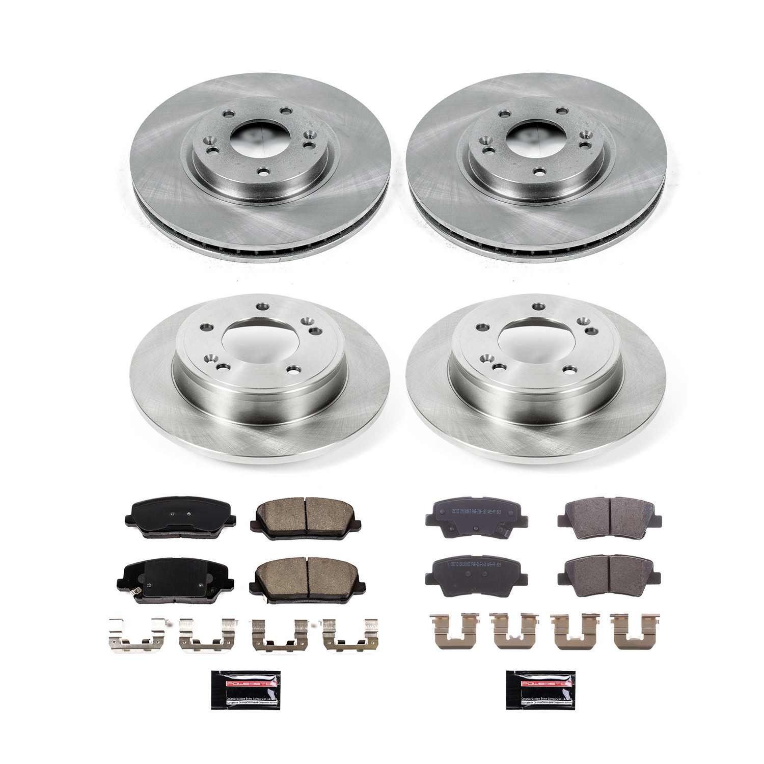 Power Stop 2016 Hyundai Veloster Front & Rear Autospecialty Brake Kit