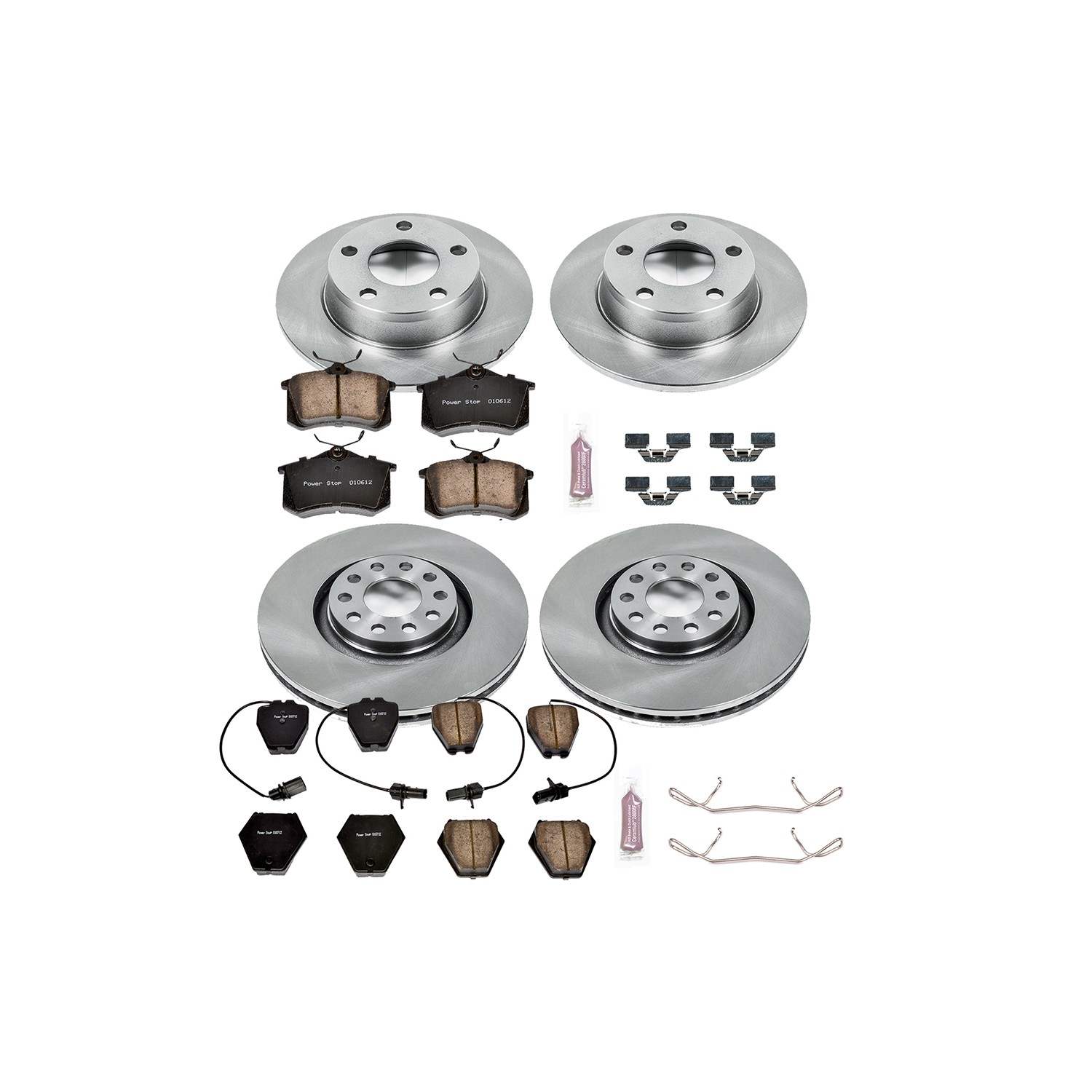 Power Stop 01-05 Audi Allroad Quattro Front & Rear Autospecialty Brake Kit