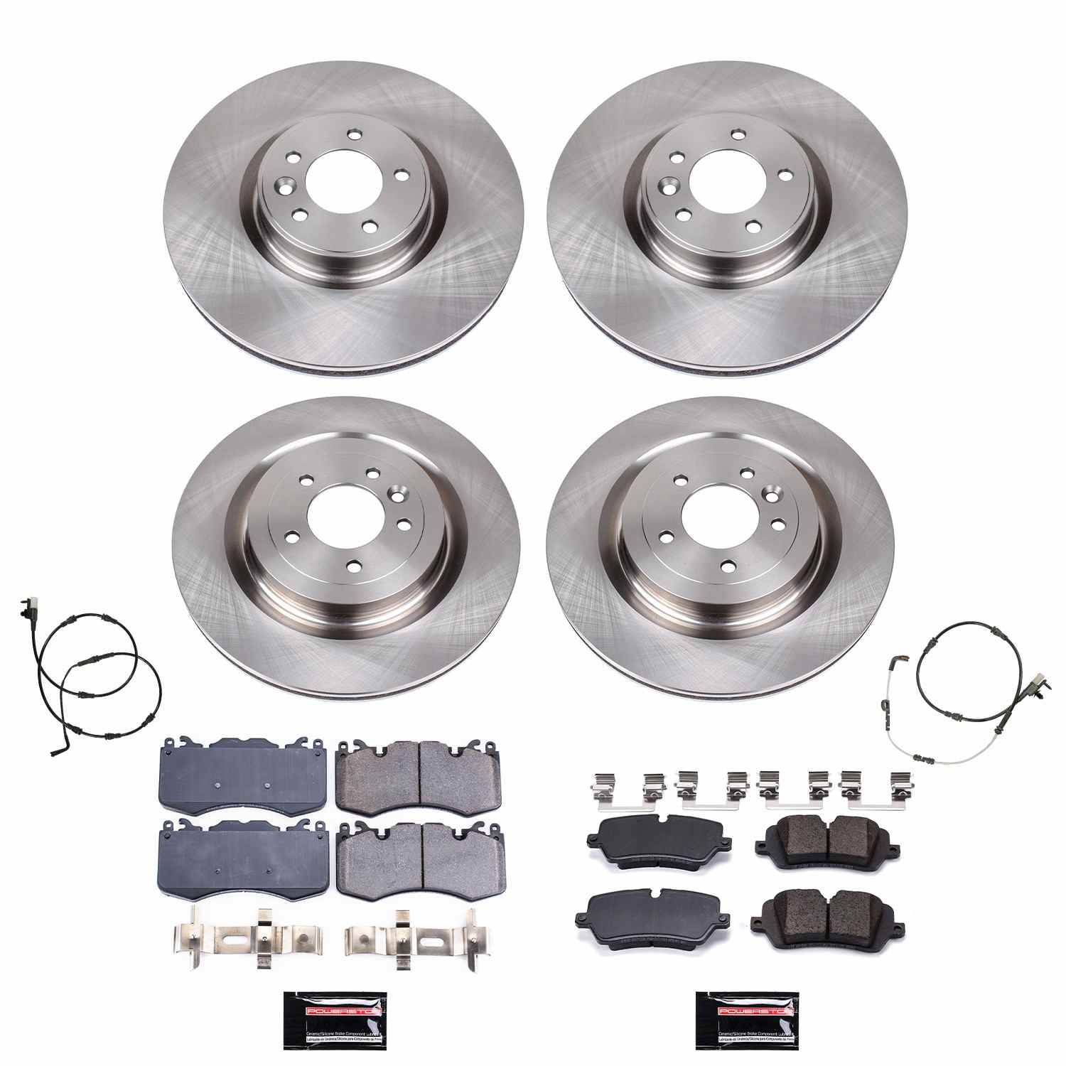 Power Stop 18-19 Land Rover Range Rover Sport Front and Rear Autospecialty Brake Kit